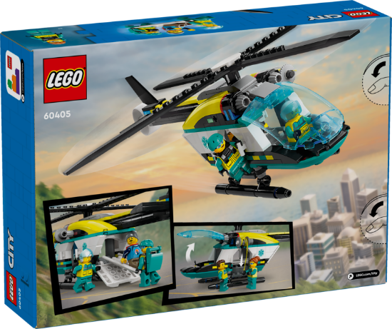 Picture of LEGO City 60405 Emergency Rescue Helicopter