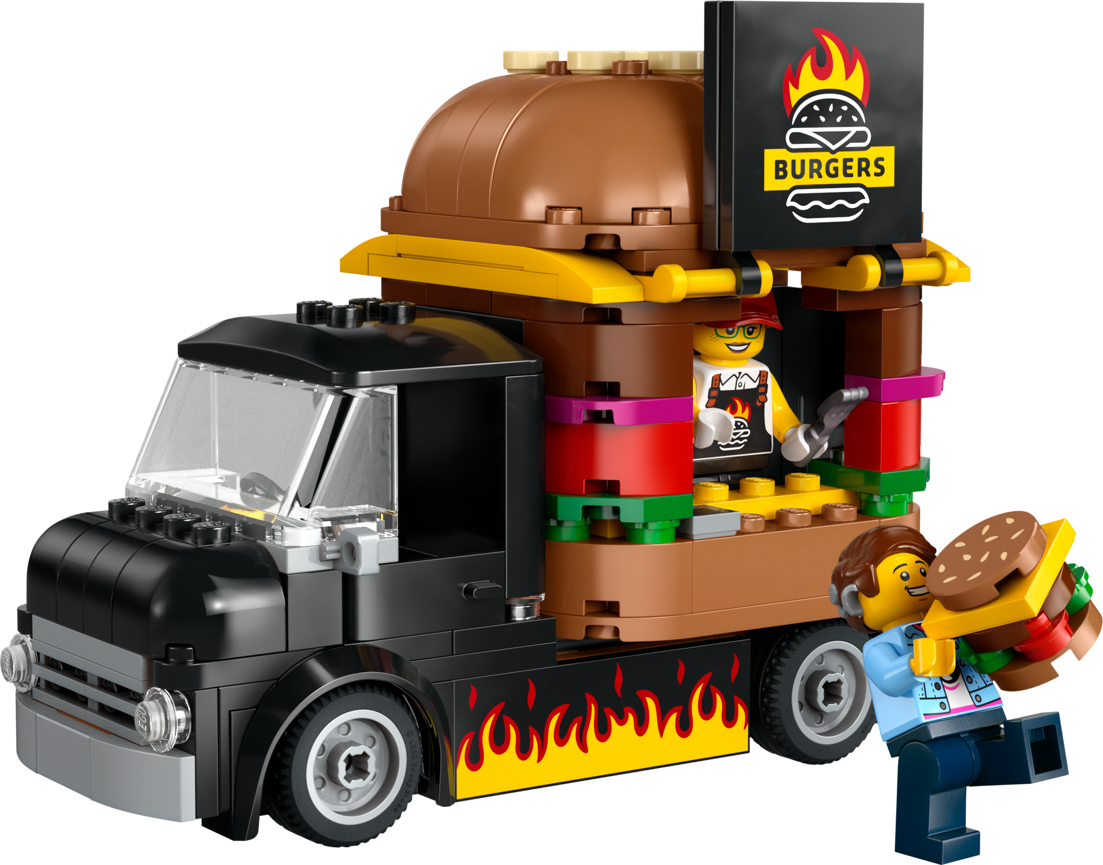 Picture of LEGO City 60404 Burger Van Toy