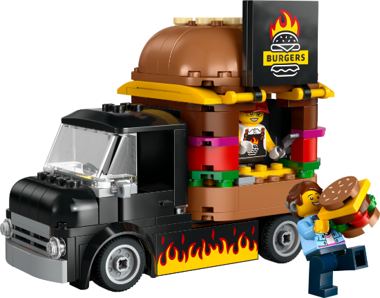 Picture of LEGO City 60404 Burger Van Toy