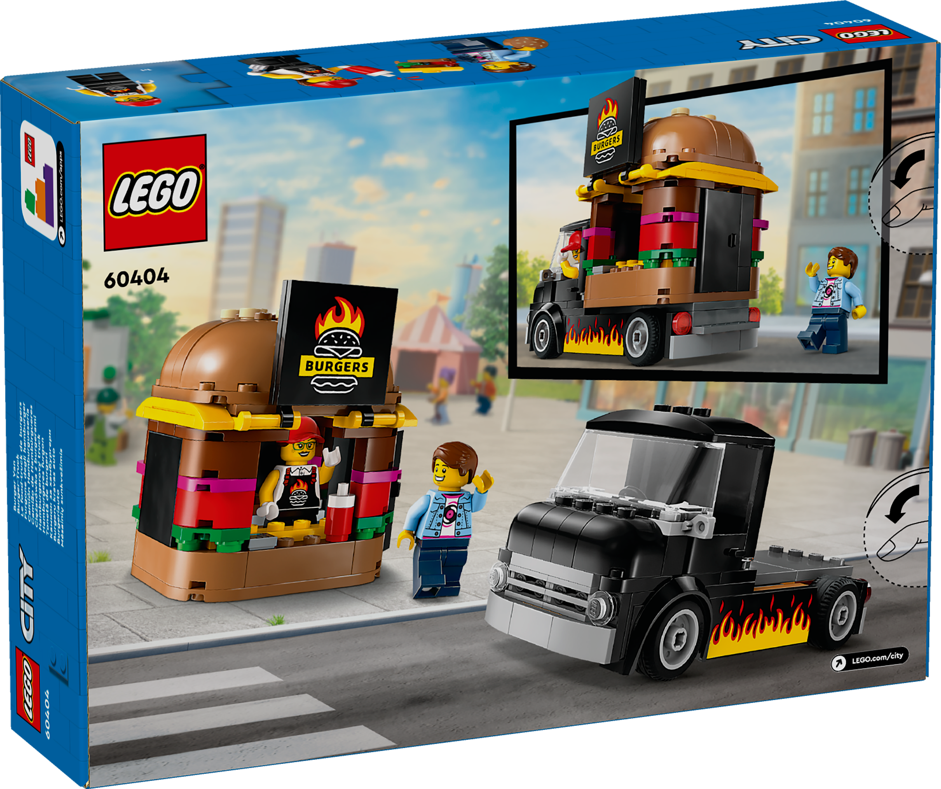 Picture of LEGO City 60404 Burger Van Toy