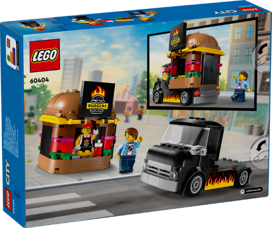 Picture of LEGO City 60404 Burger Van Toy