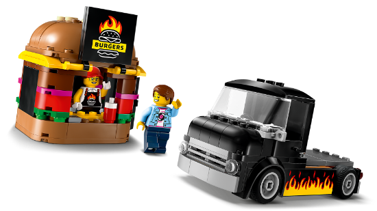 Picture of LEGO City 60404 Burger Van Toy