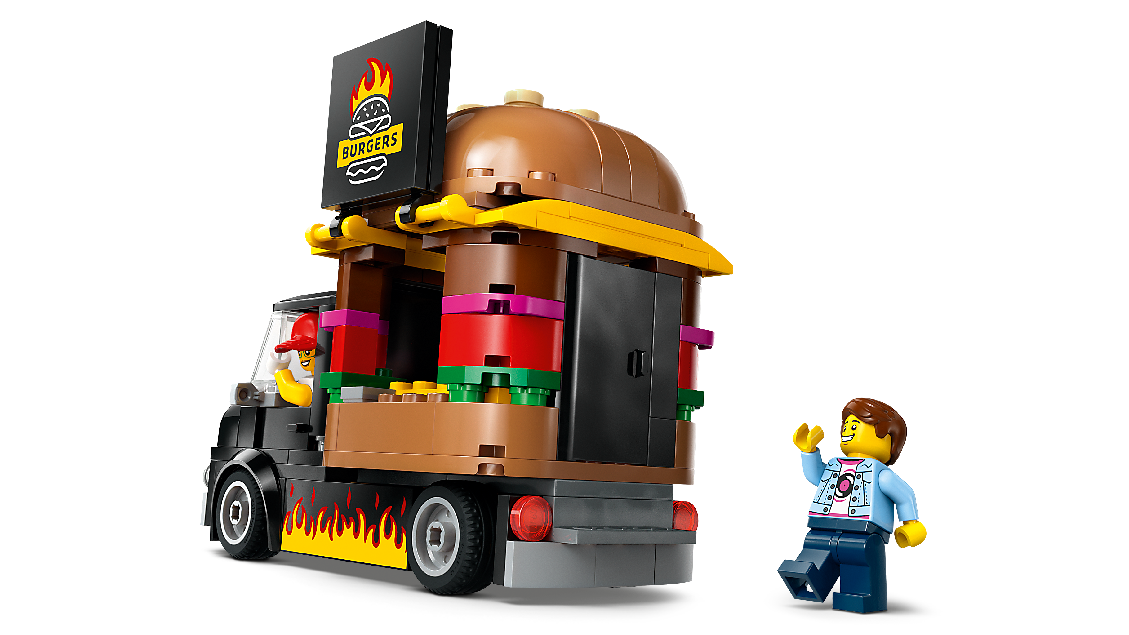 Picture of LEGO City 60404 Burger Van Toy