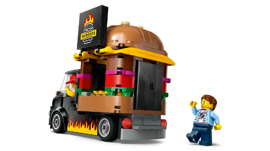 Picture of LEGO City 60404 Burger Van Toy