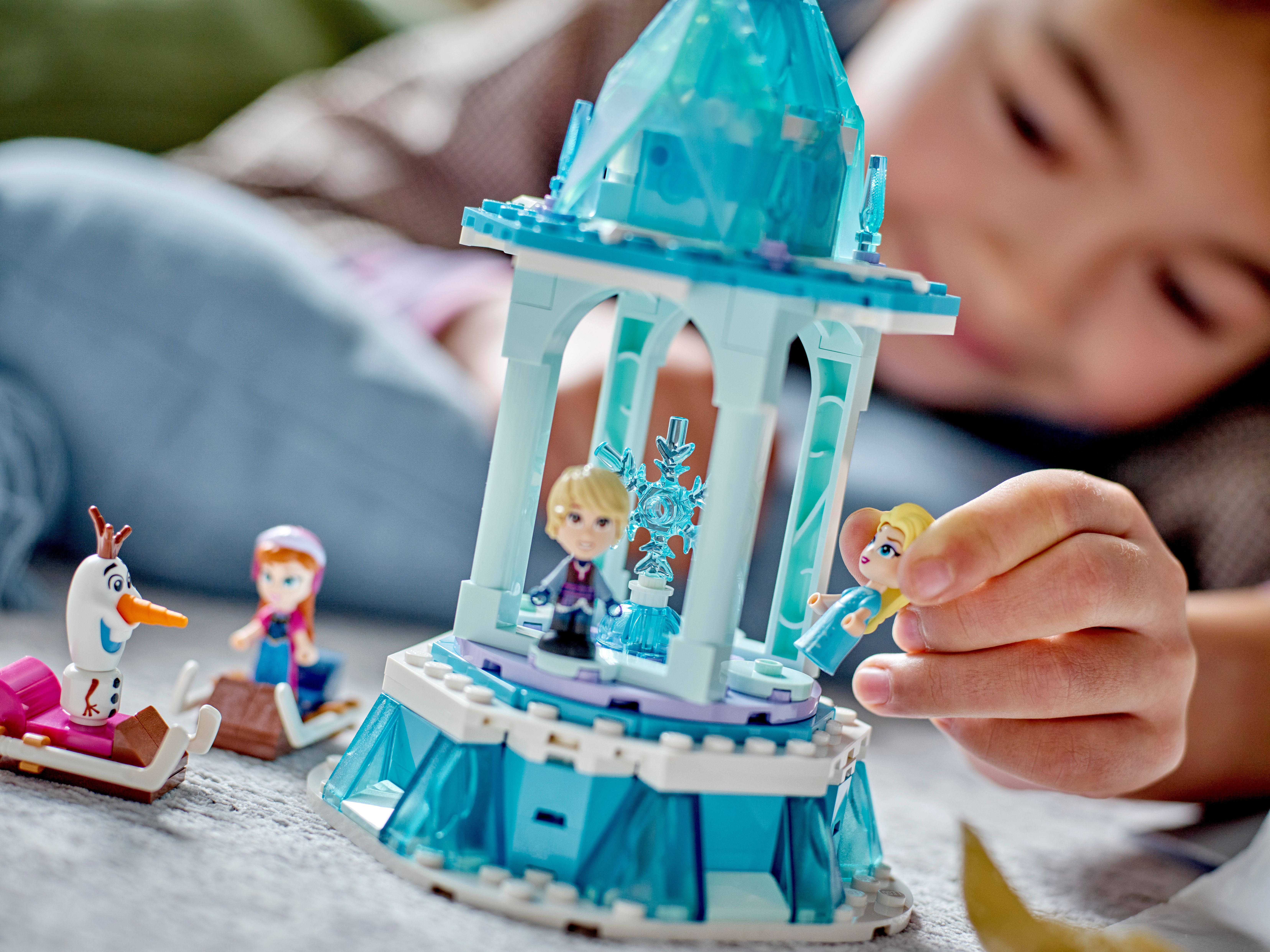 Picture of LEGO Disney 43218 Anna and Elsa’s Magical Merry-Go-Round