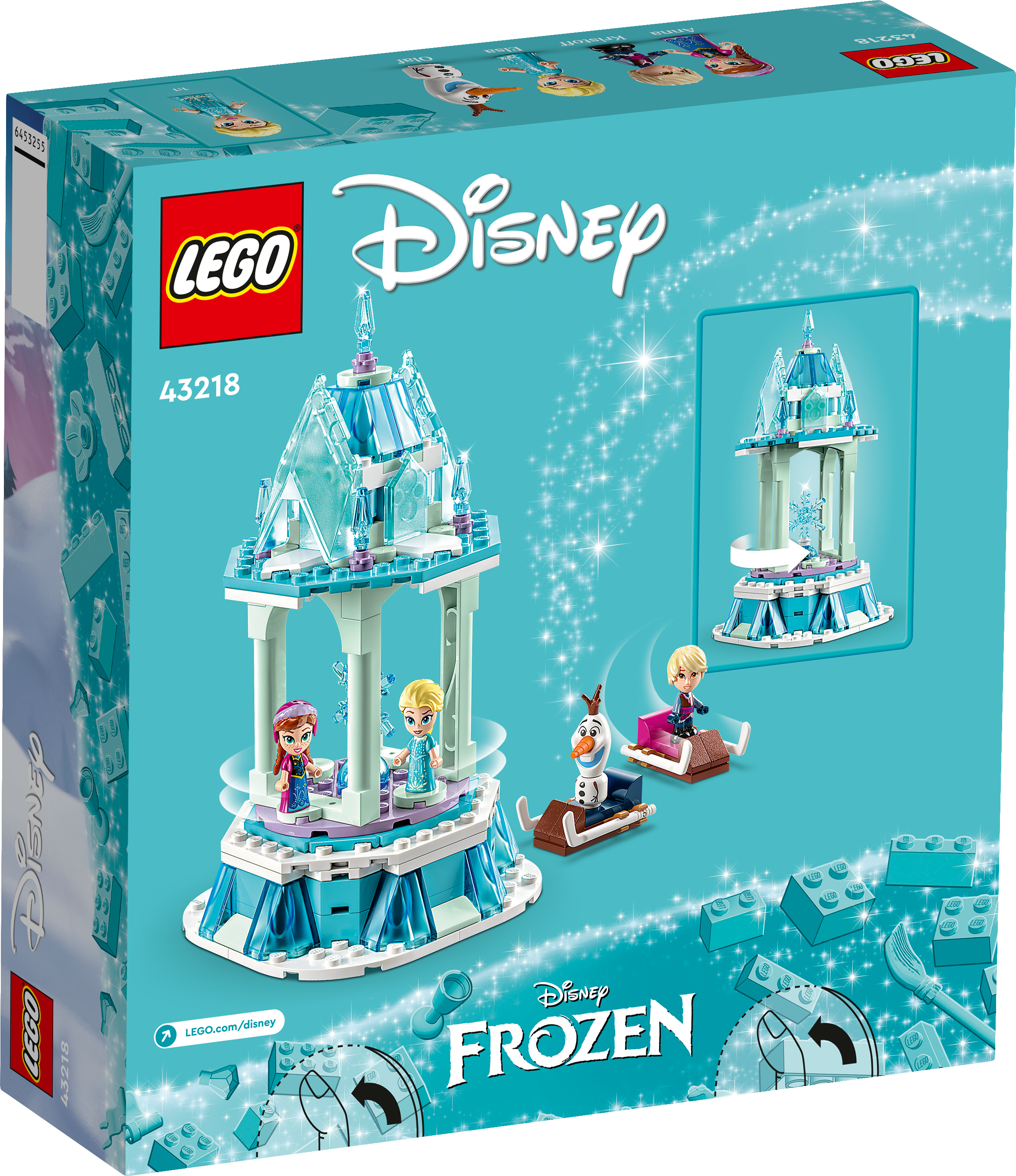 Picture of LEGO Disney 43218 Anna and Elsa’s Magical Merry-Go-Round