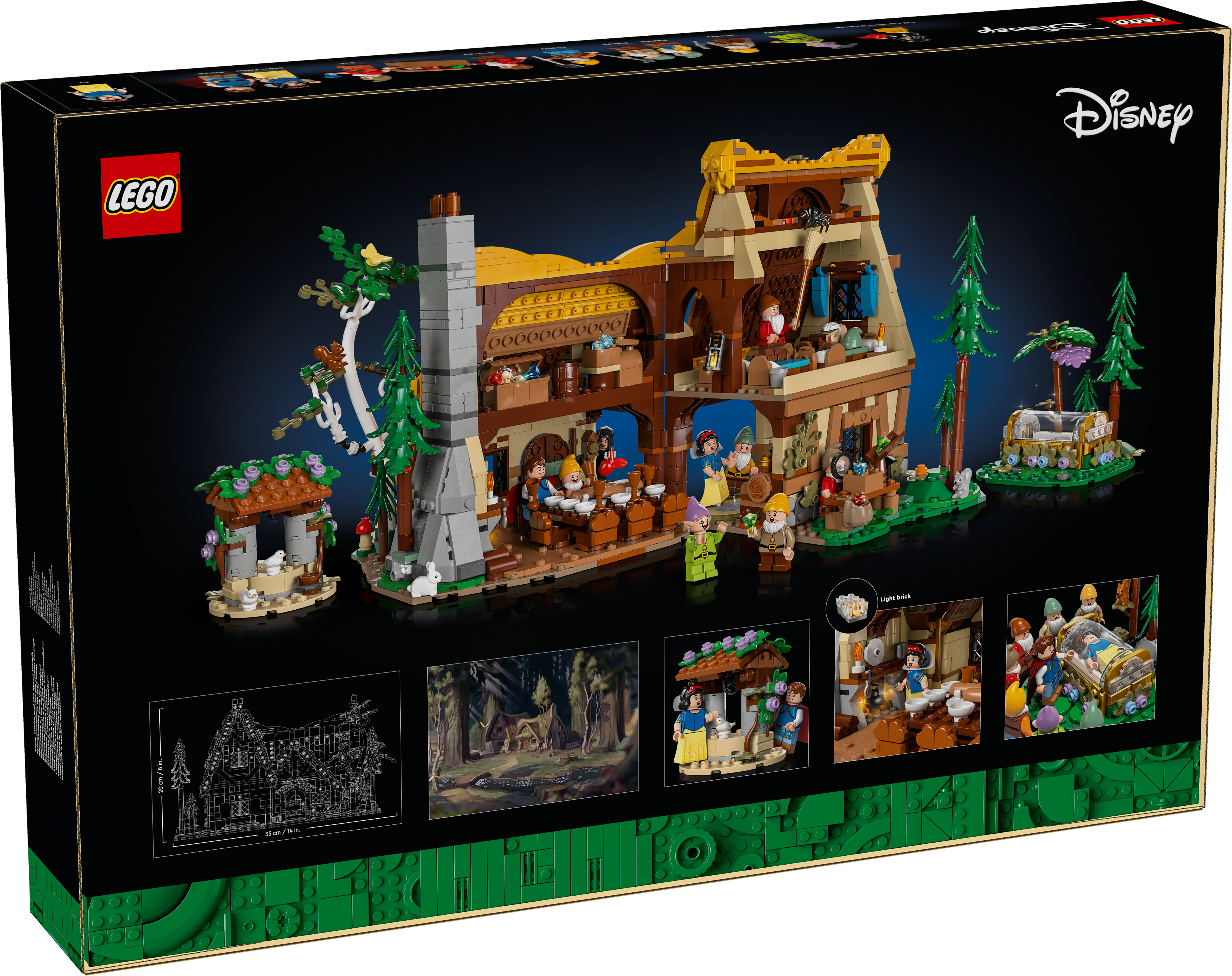 Picture of LEGO Disney Princess 43242 Snow White and the Seven Dwarfs' Cottage