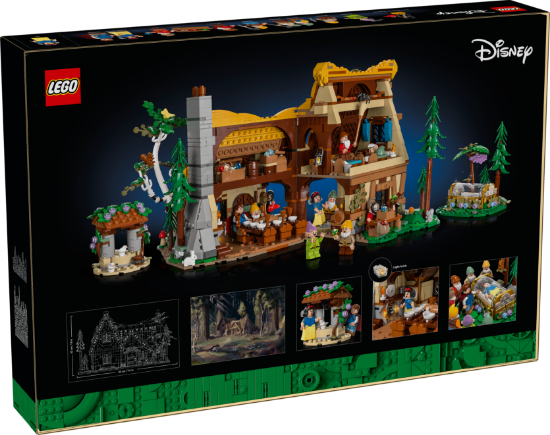 Picture of LEGO Disney Princess 43242 Snow White and the Seven Dwarfs' Cottage