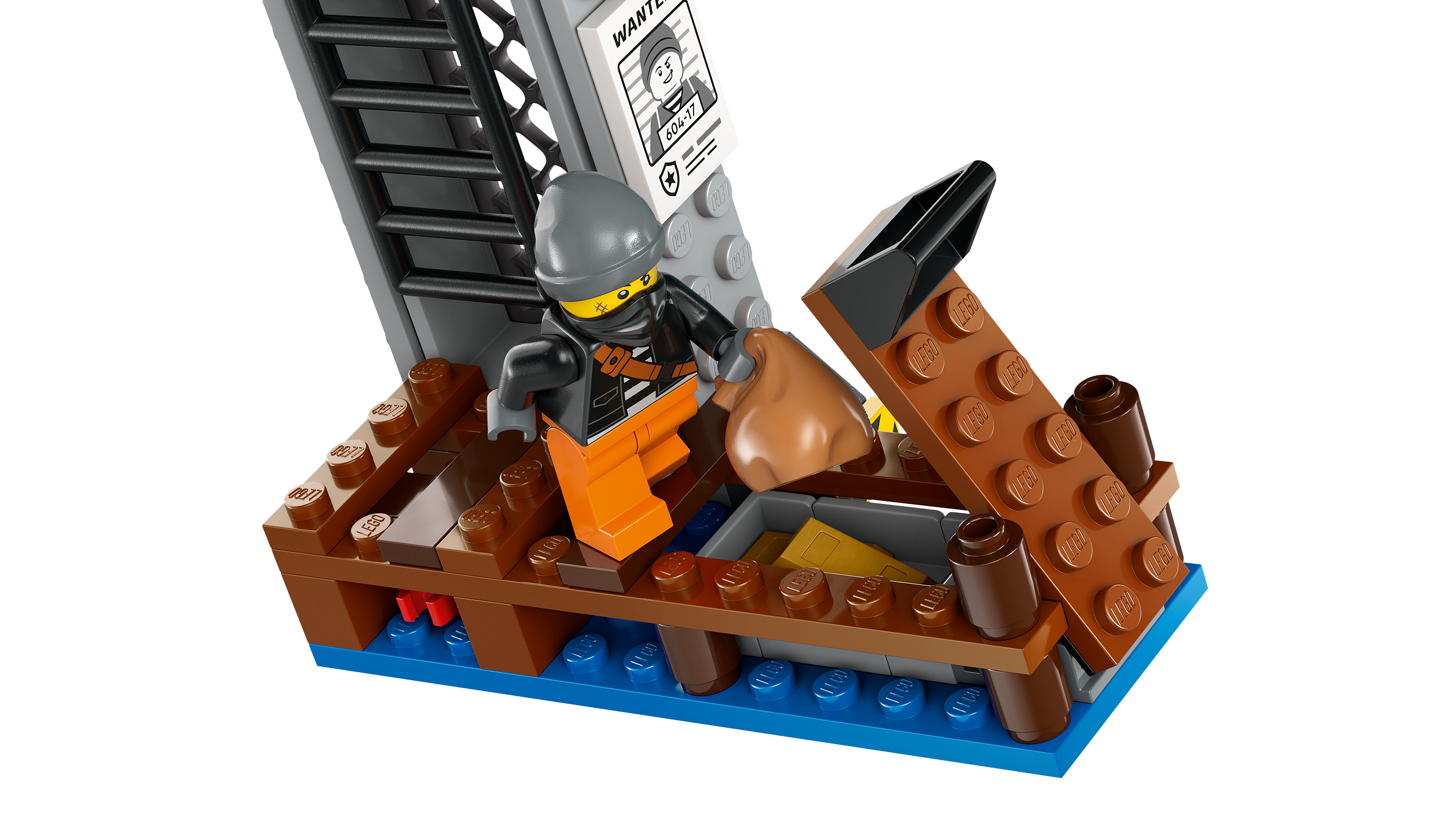 Picture of LEGO City 60417 Police Speedboat and Crooks’ Hideout