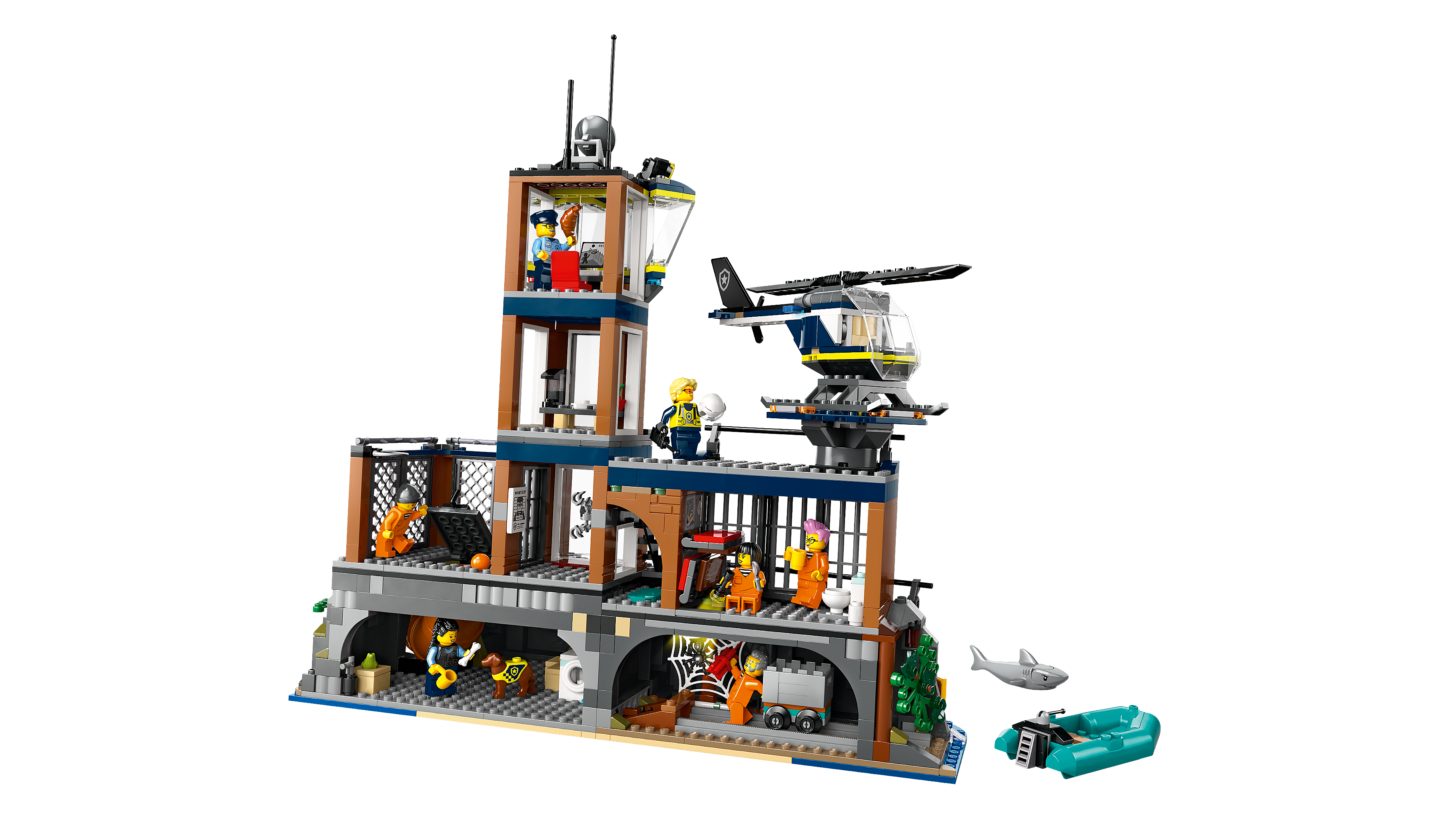 Picture of LEGO City 60419 Police Prison Island