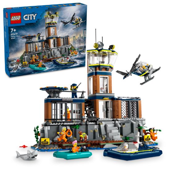 Picture of LEGO City 60419 Police Prison Island