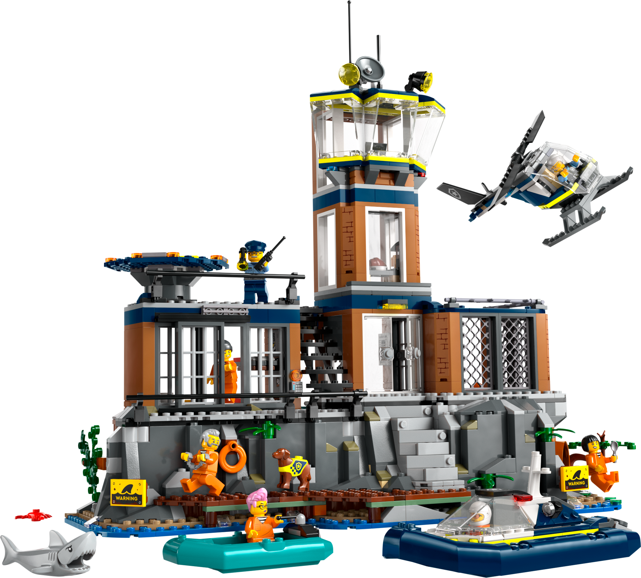 Picture of LEGO City 60419 Police Prison Island