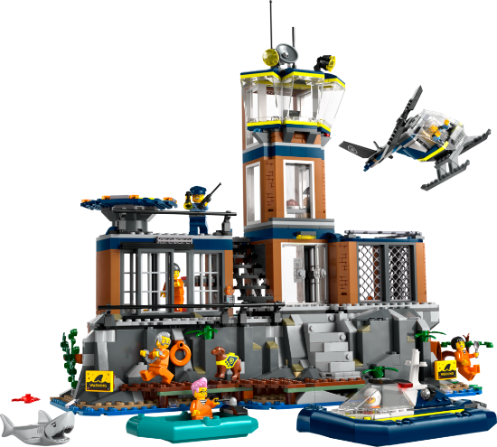 Picture of LEGO City 60419 Police Prison Island