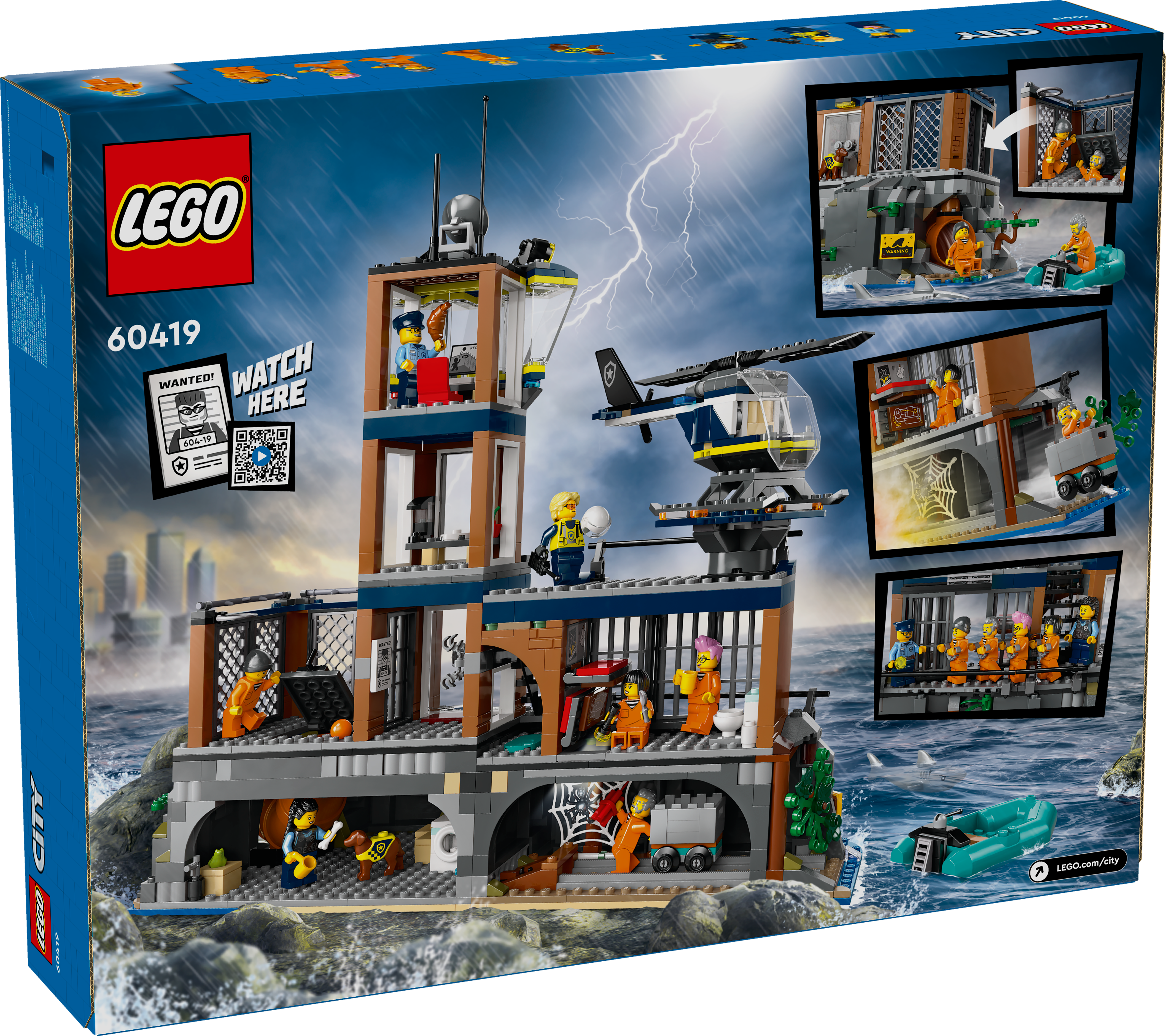 Picture of LEGO City 60419 Police Prison Island