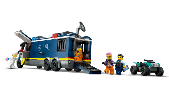 Picture of LEGO City 60418 Police Mobile Crime Lab Truck Toy