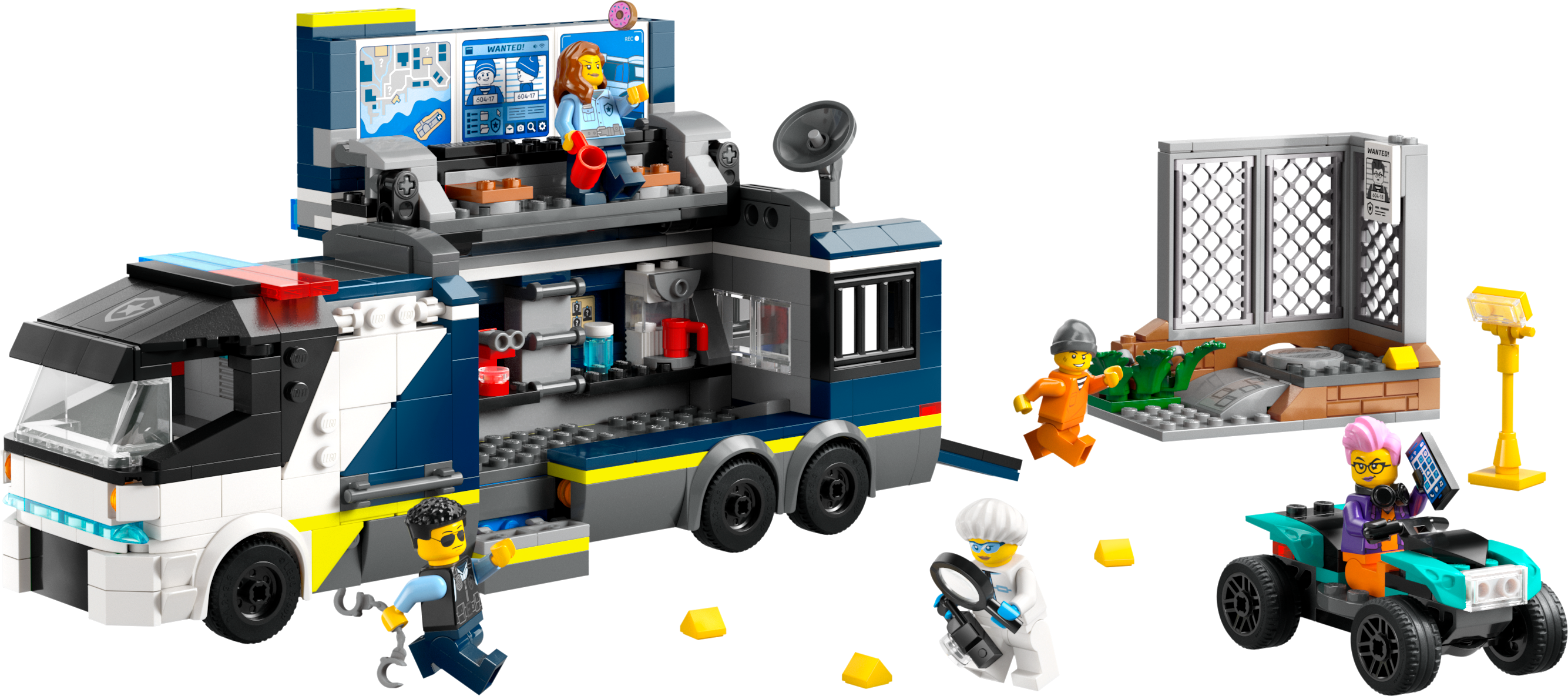 Picture of LEGO City 60418 Police Mobile Crime Lab Truck Toy