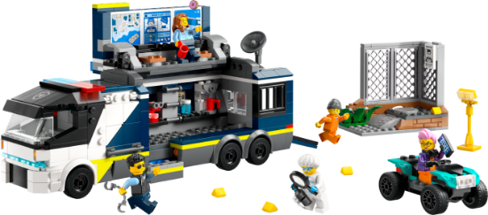 Picture of LEGO City 60418 Police Mobile Crime Lab Truck Toy