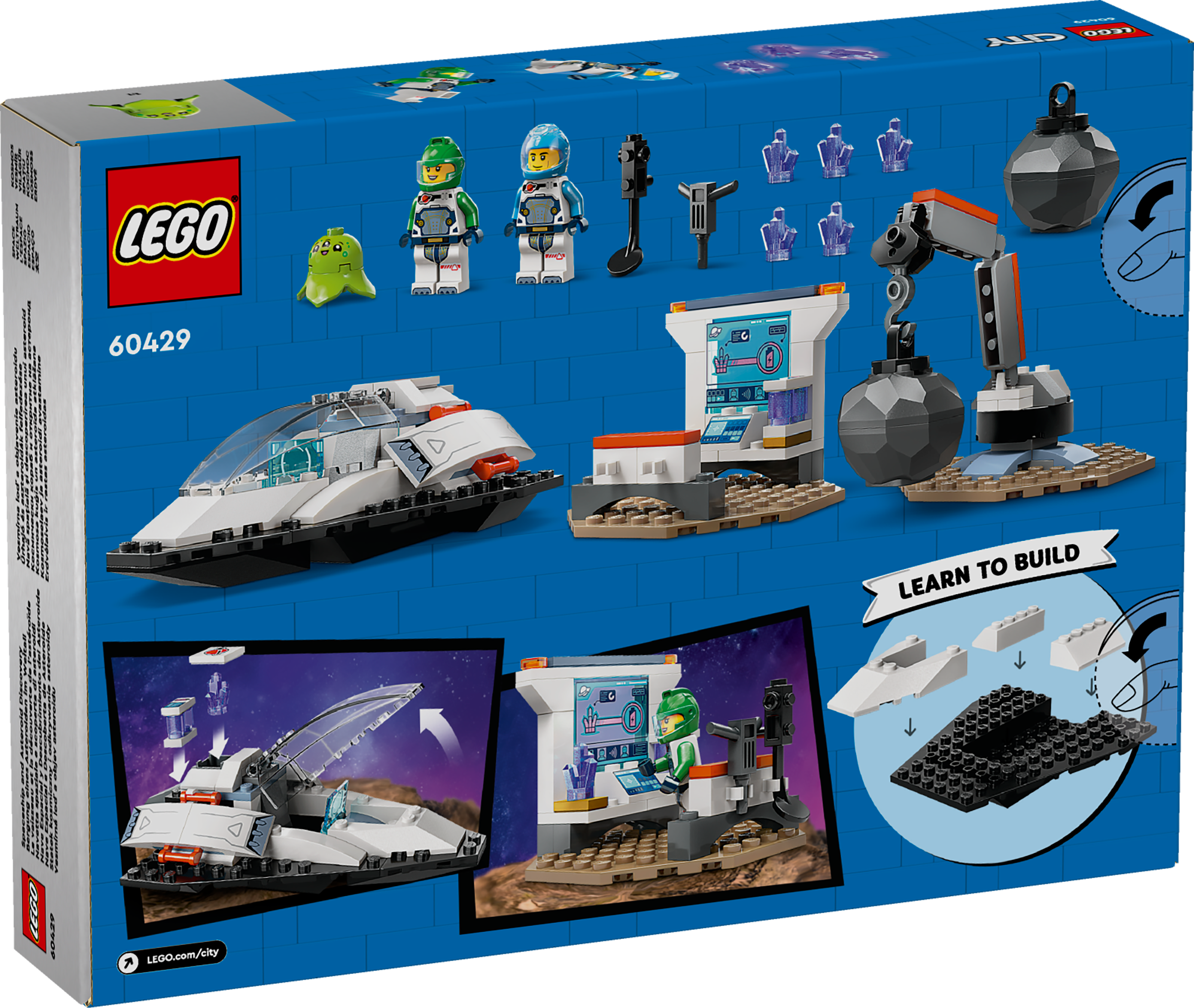 Picture of LEGO City 60429 Spaceship and Asteroid Discovery Set