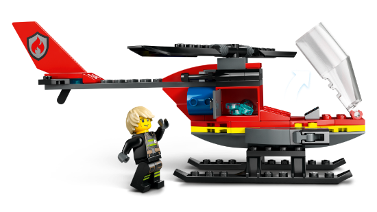 Picture of LEGO City 60411 Fire Rescue Helicopter