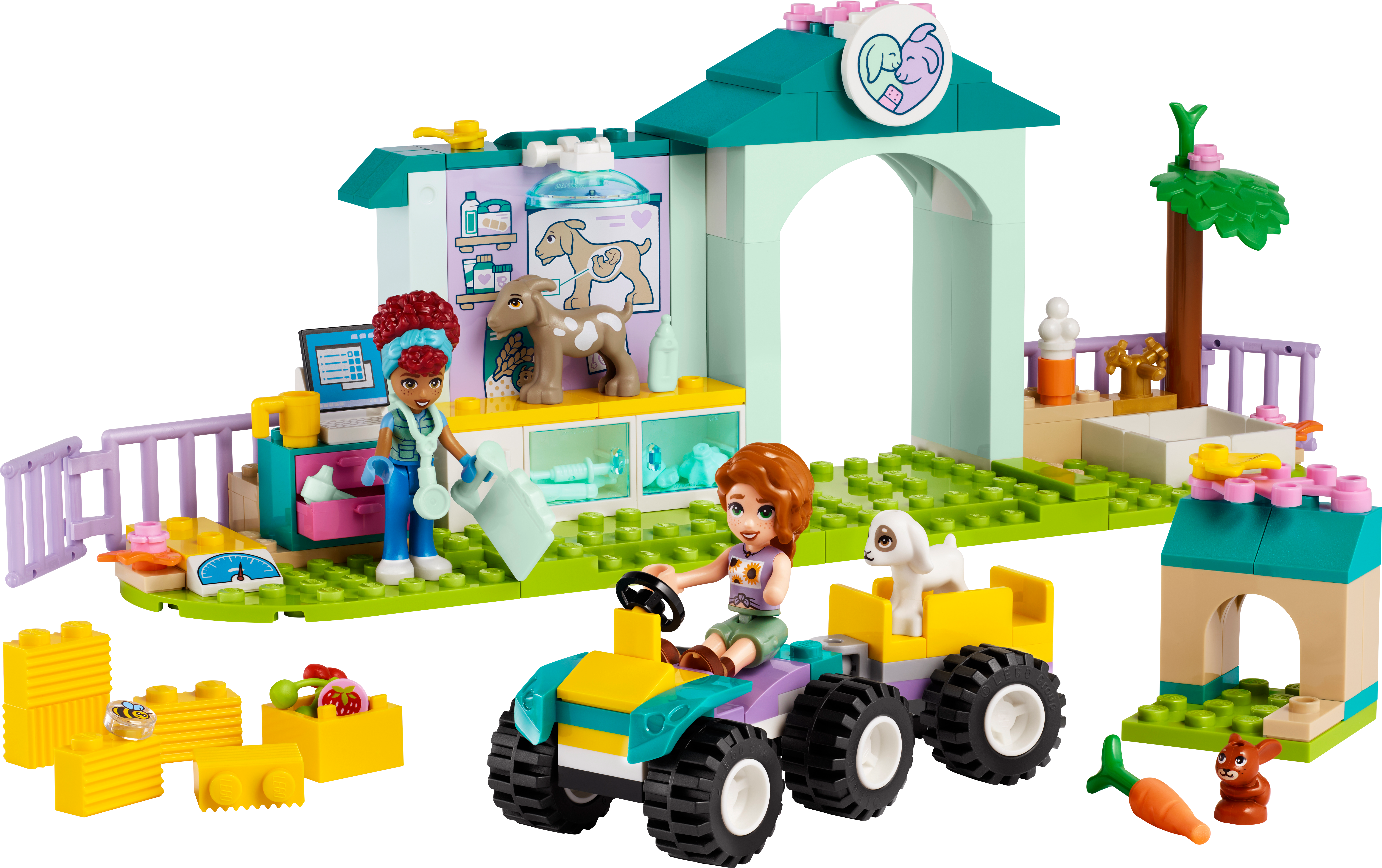 Picture of LEGO Friends 42632 Farm Animal Vet Clinic Toy