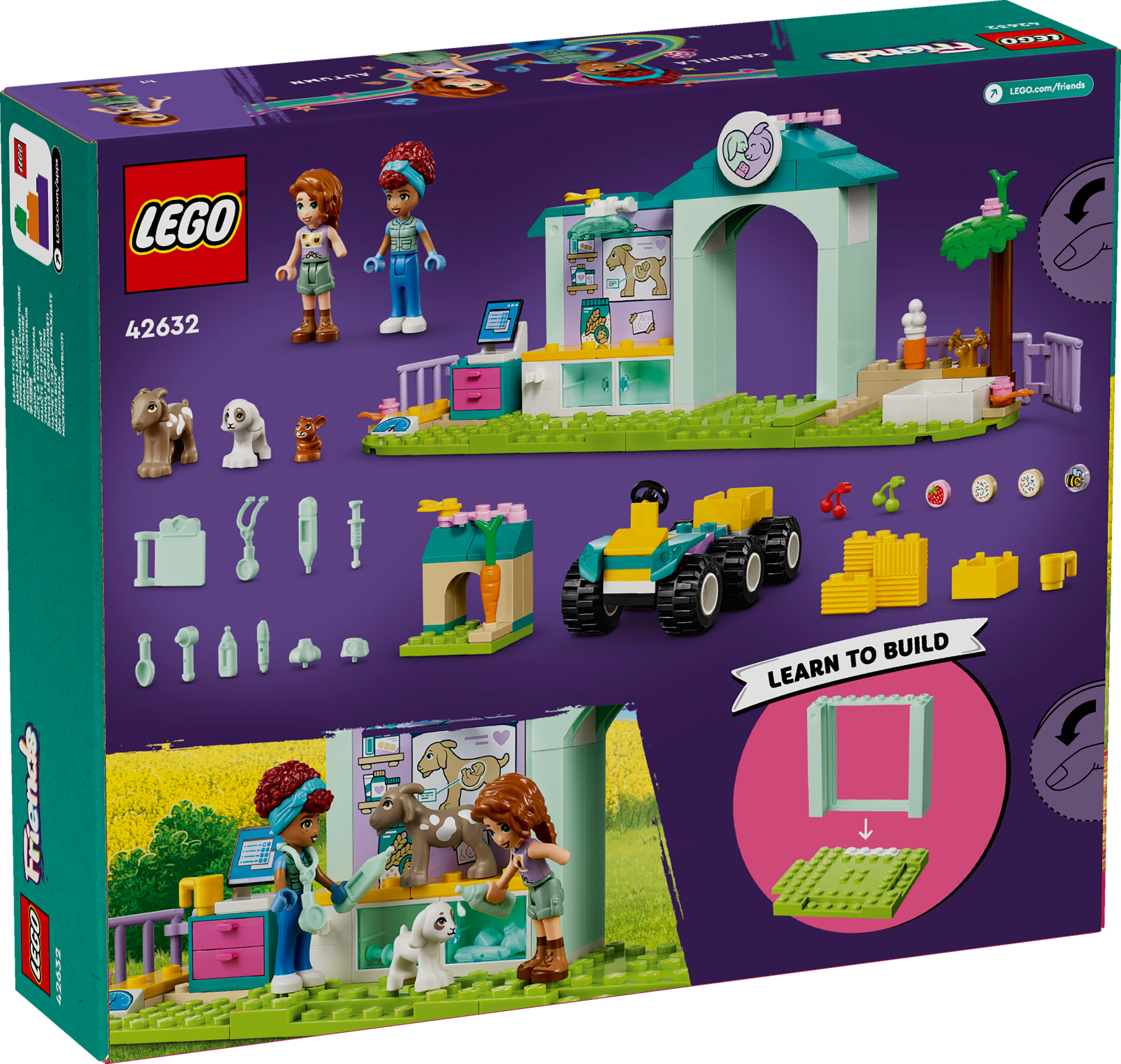 Picture of LEGO Friends 42632 Farm Animal Vet Clinic Toy