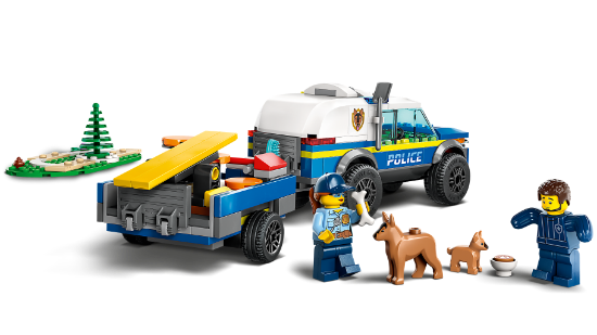 Picture of LEGO City 60369 Mobile Police Dog Training