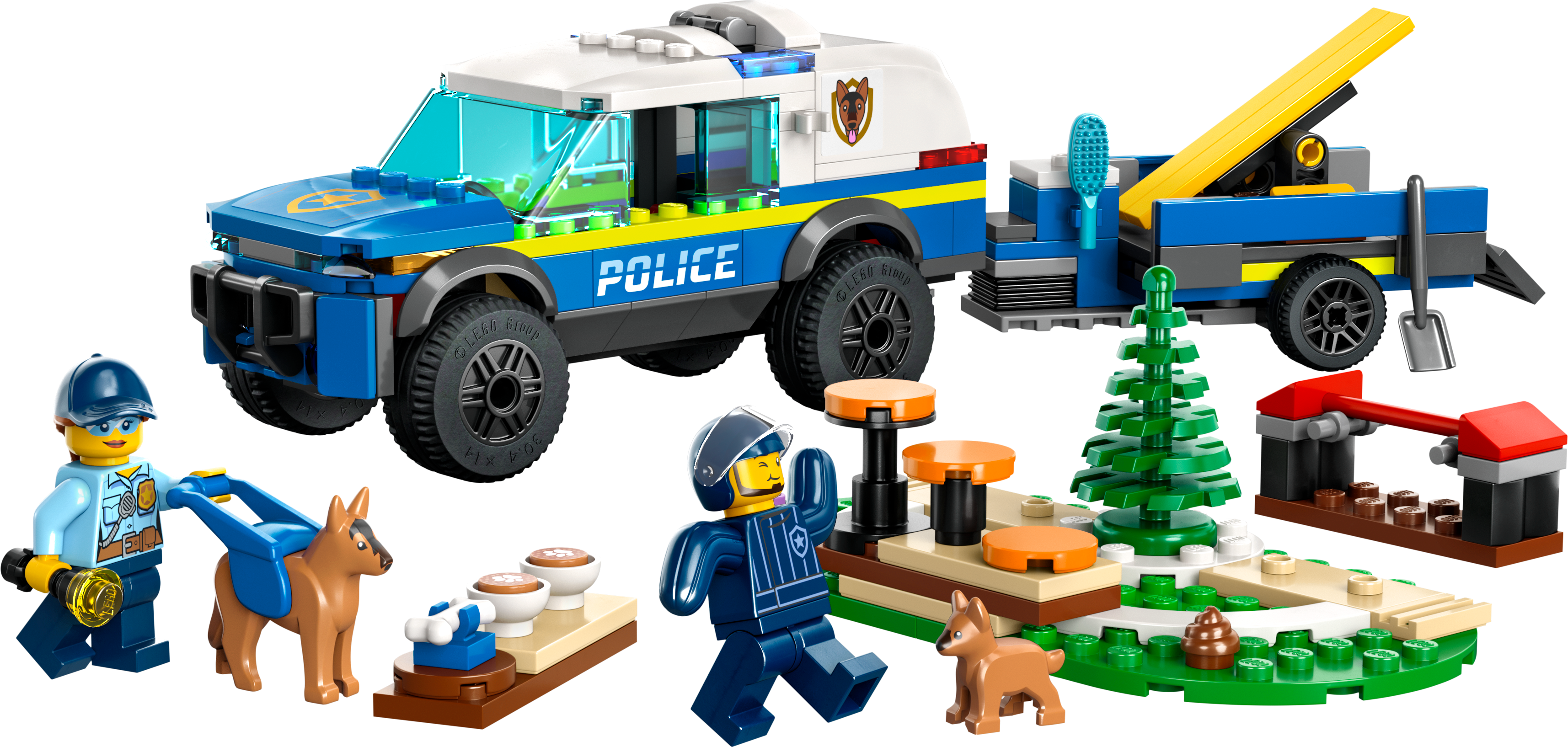 Picture of LEGO City 60369 Mobile Police Dog Training