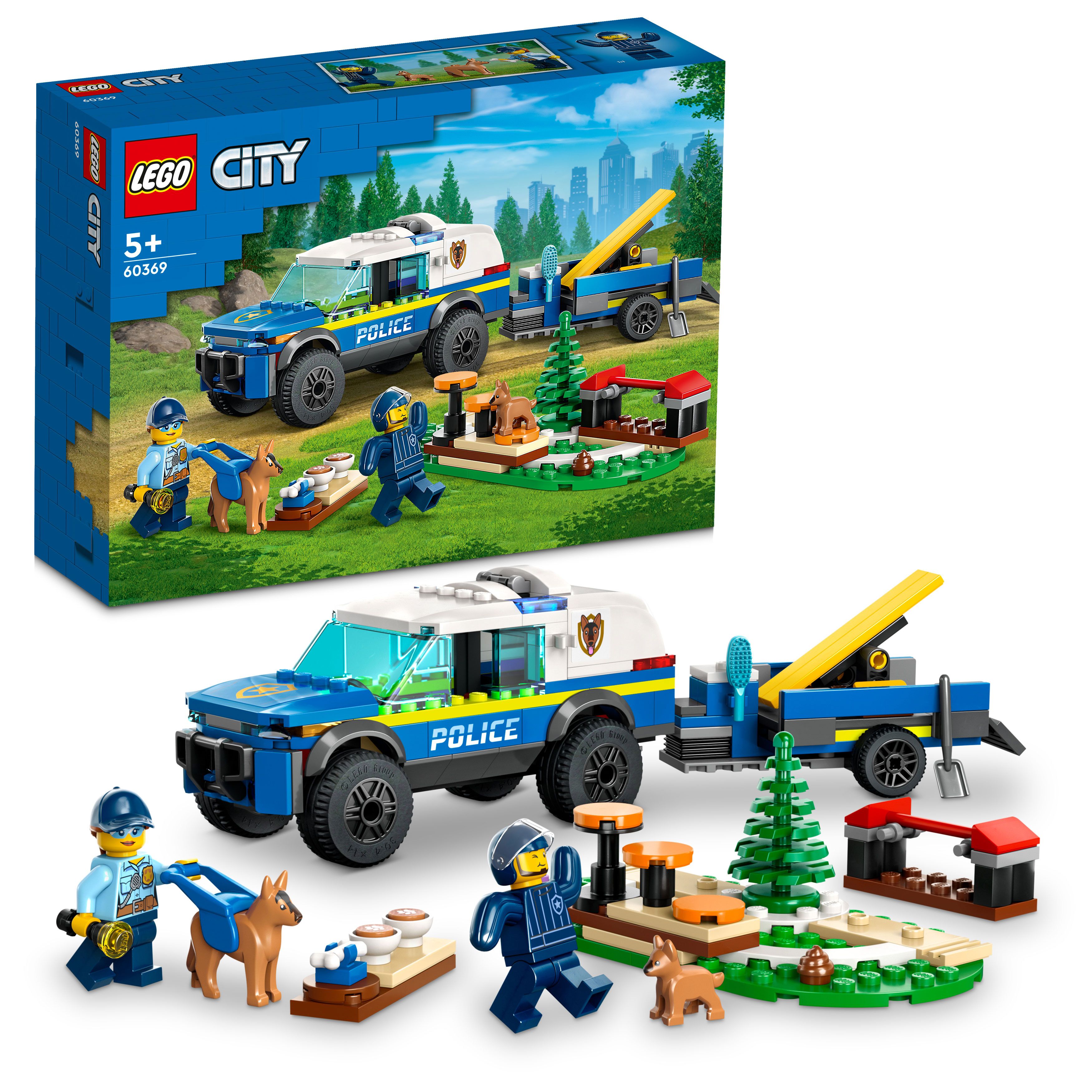 Picture of LEGO City 60369 Mobile Police Dog Training