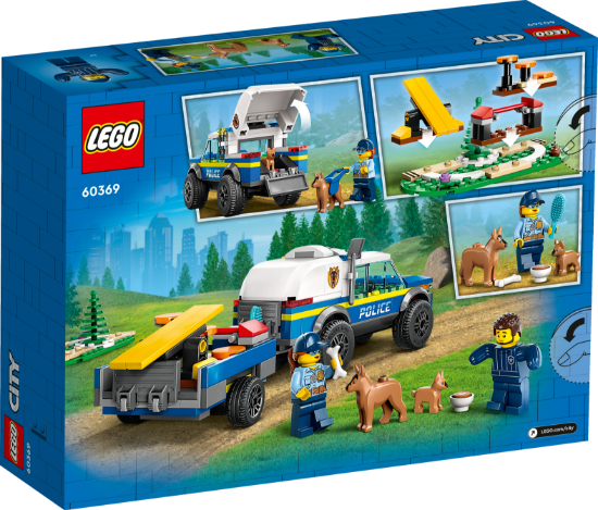 Picture of LEGO City 60369 Mobile Police Dog Training