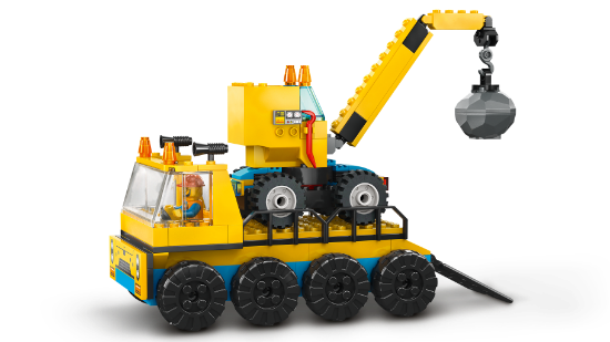 Picture of LEGO City 60391 Construction Trucks and Wrecking Ball Crane