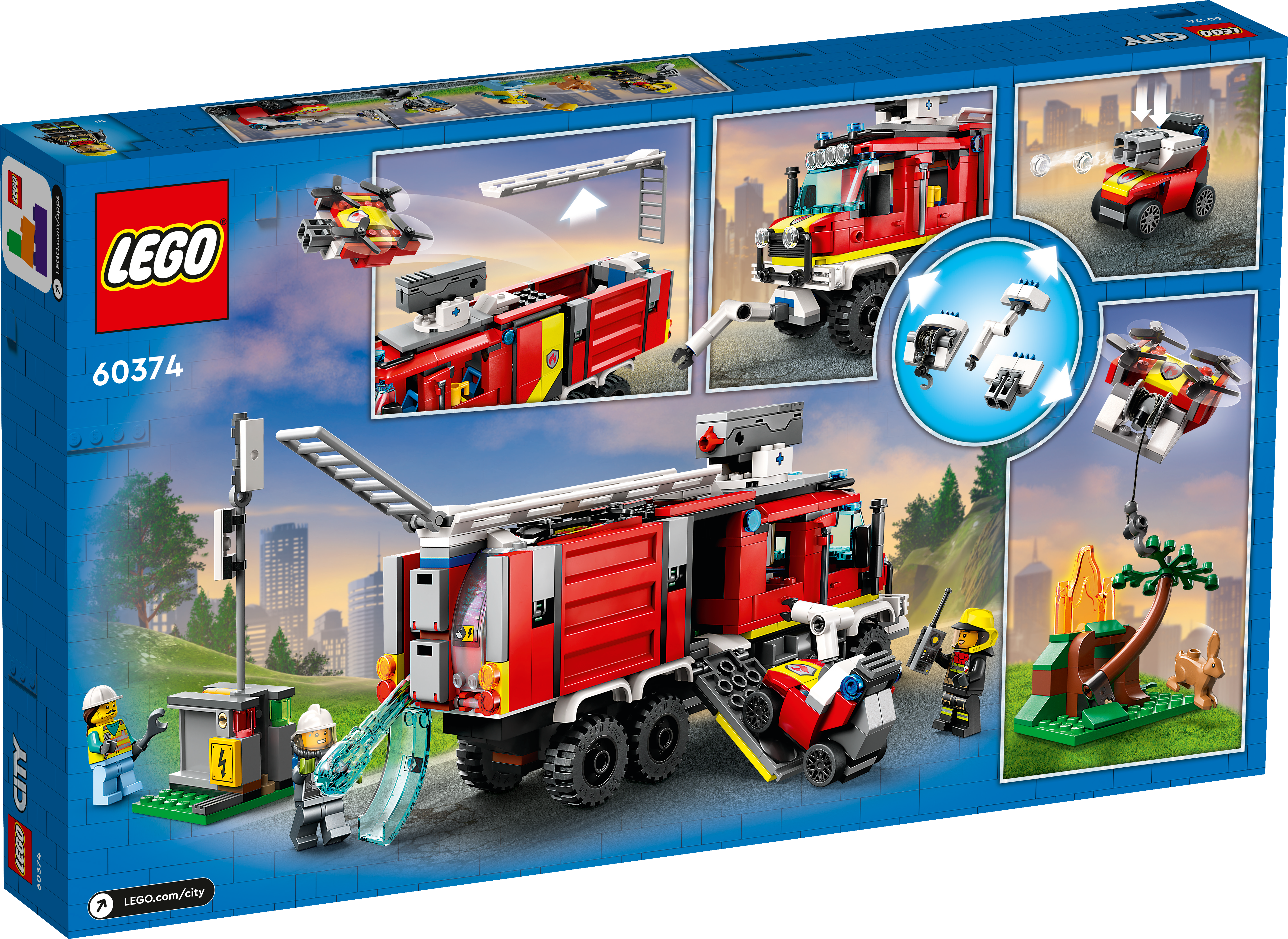 Picture of LEGO City 60374 Fire Command Unit