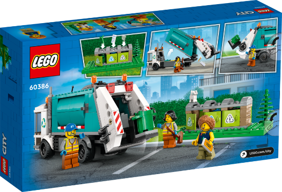 Picture of LEGO City 60386 Recycling Truck