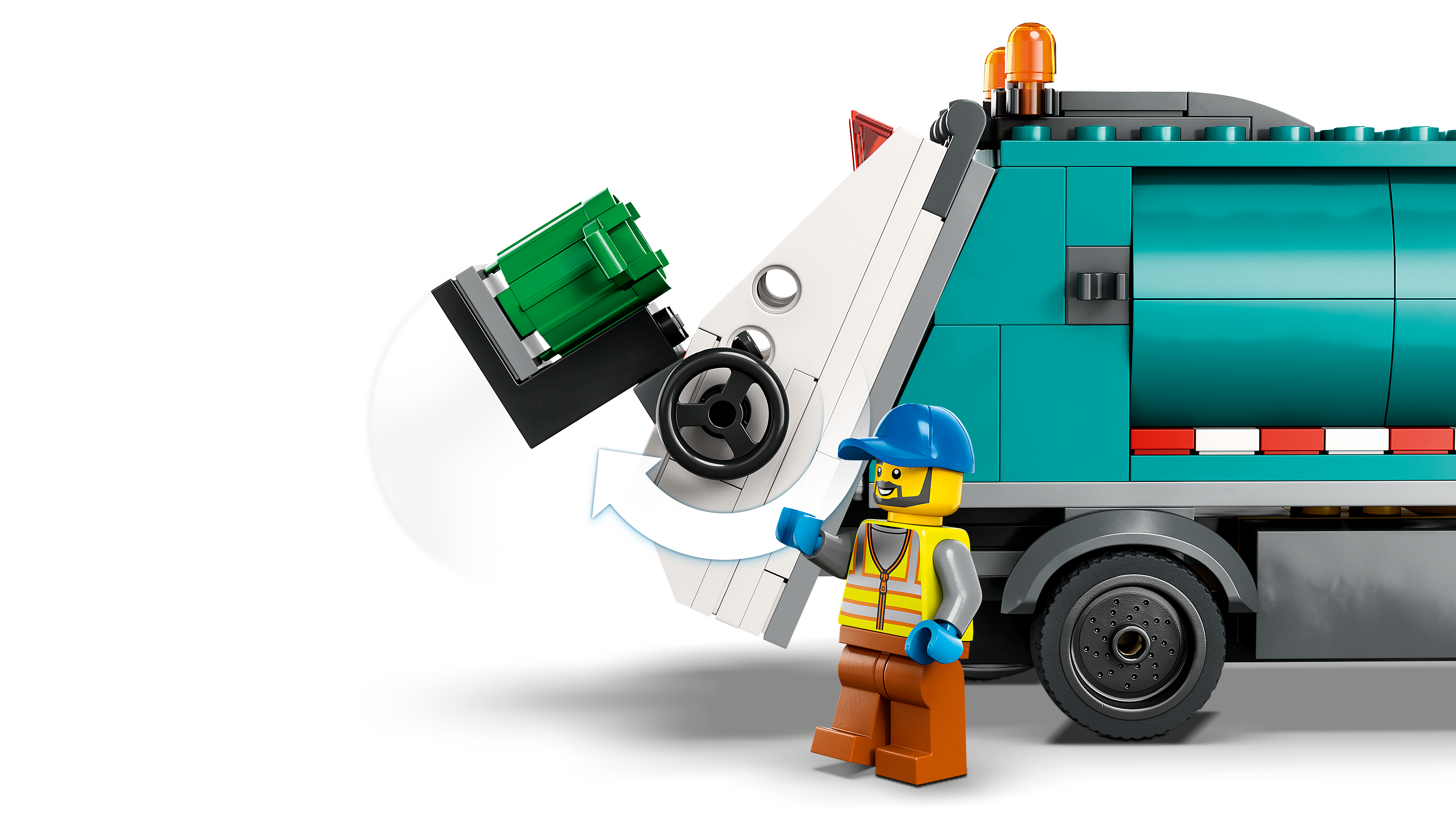 Picture of LEGO City 60386 Recycling Truck