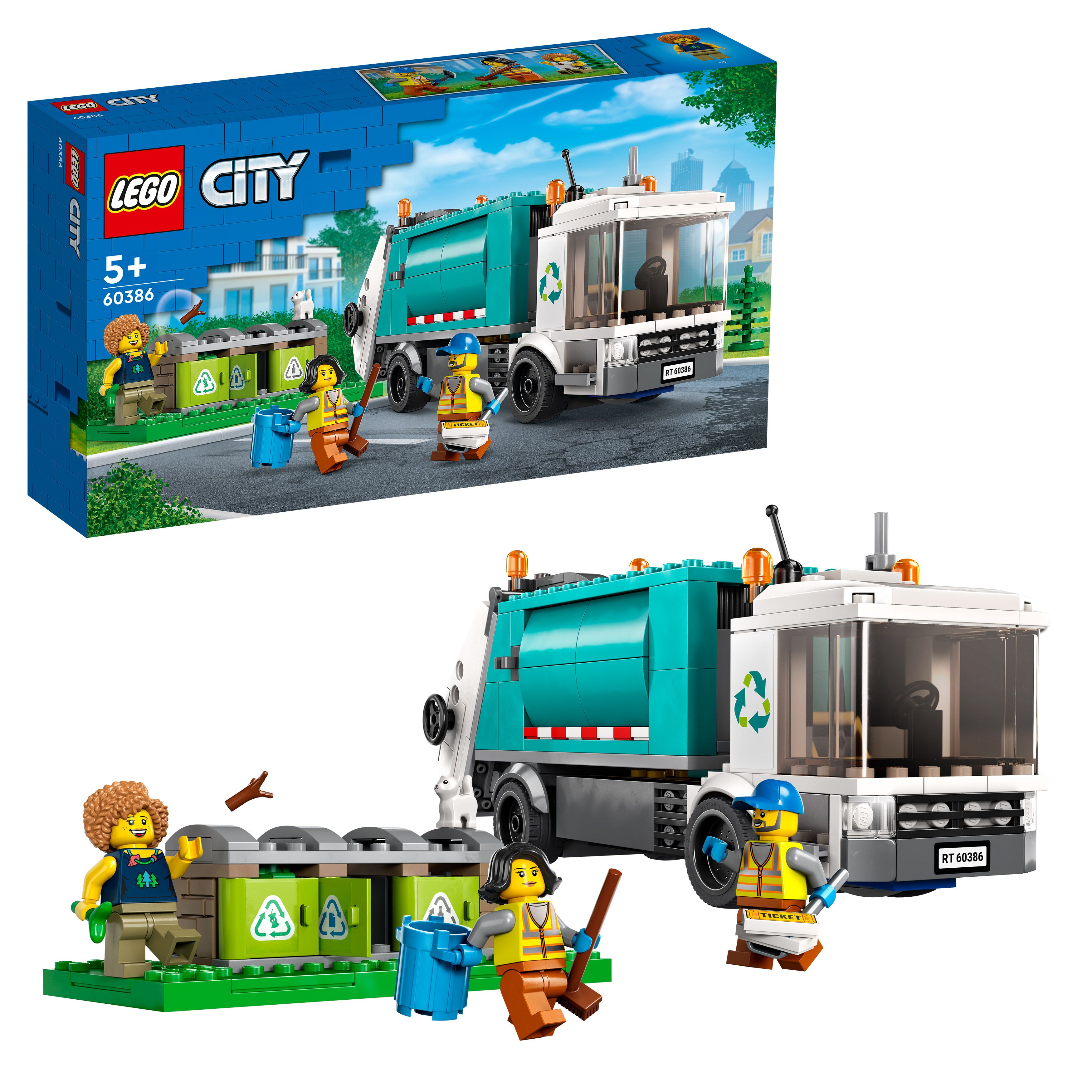 Picture of LEGO City 60386 Recycling Truck