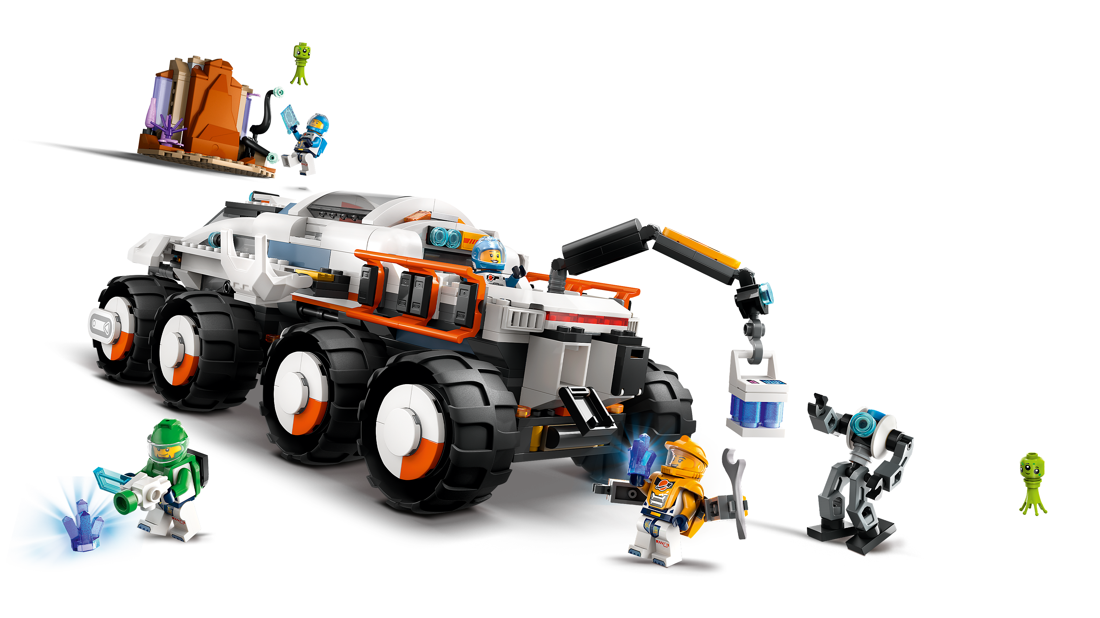 Picture of LEGO City 60432 Command Rover and Crane Loader Toy