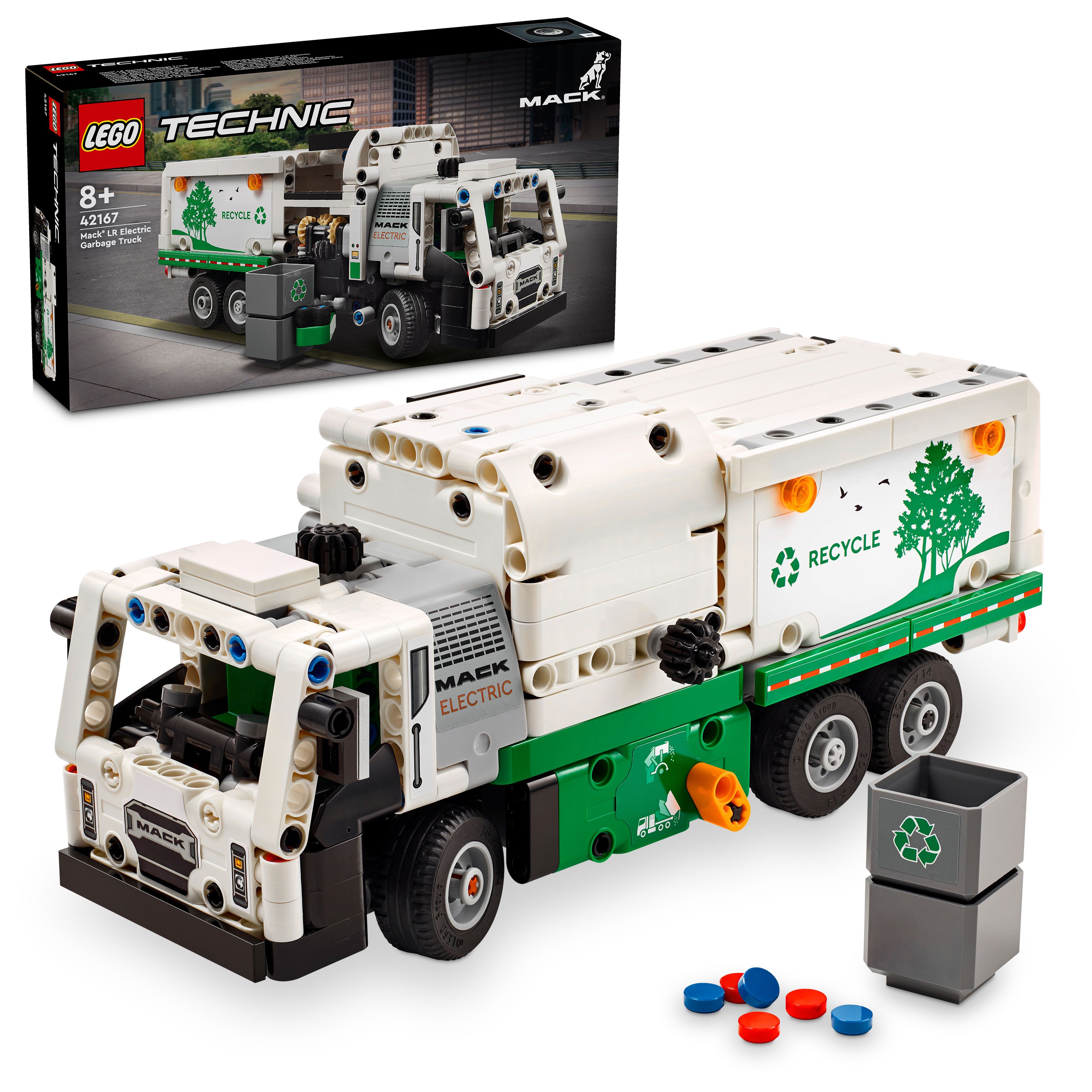 Picture of LEGO Technic 42167 Mack LR Electric Garbage Truck