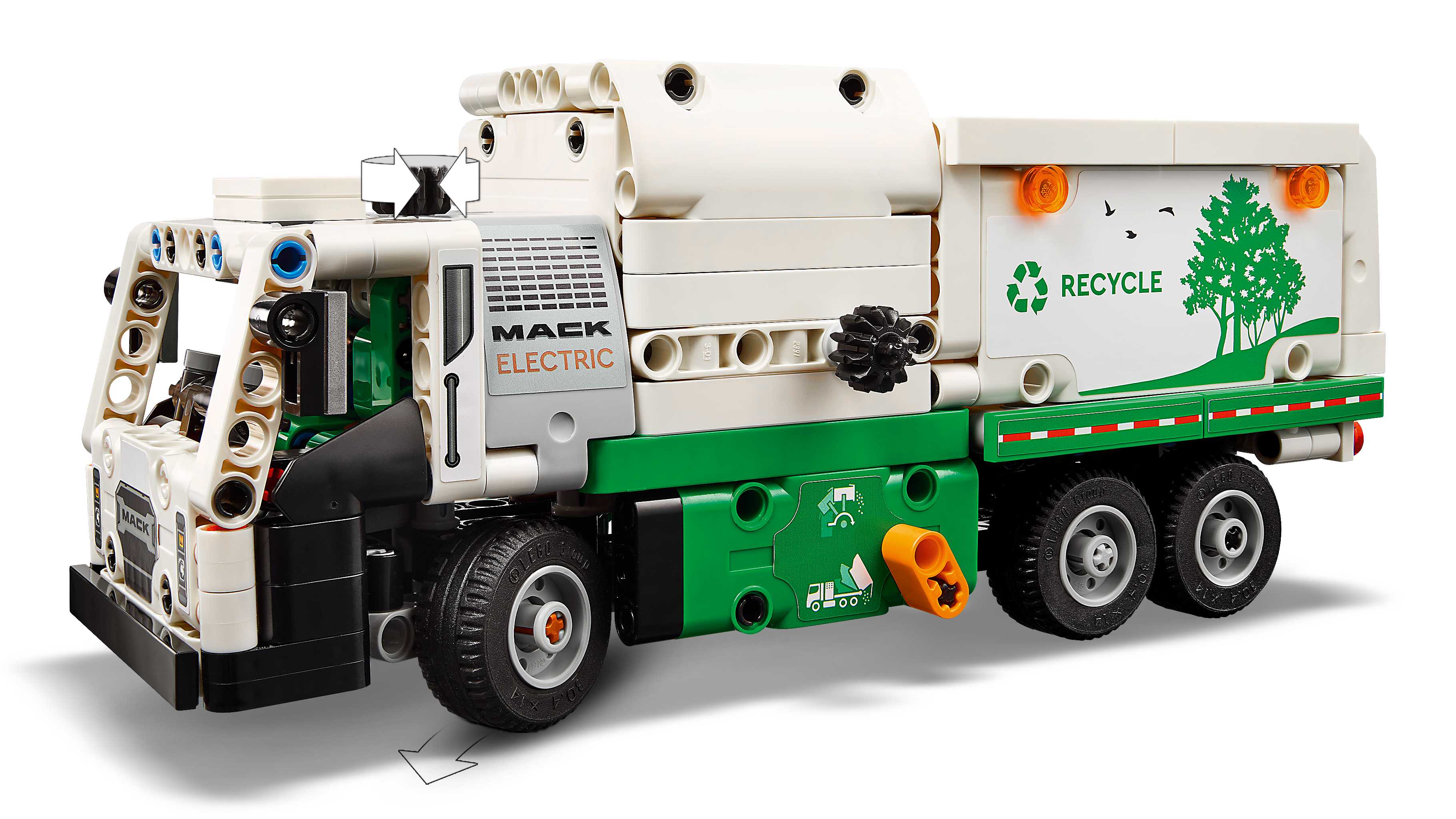 Picture of LEGO Technic 42167 Mack LR Electric Garbage Truck