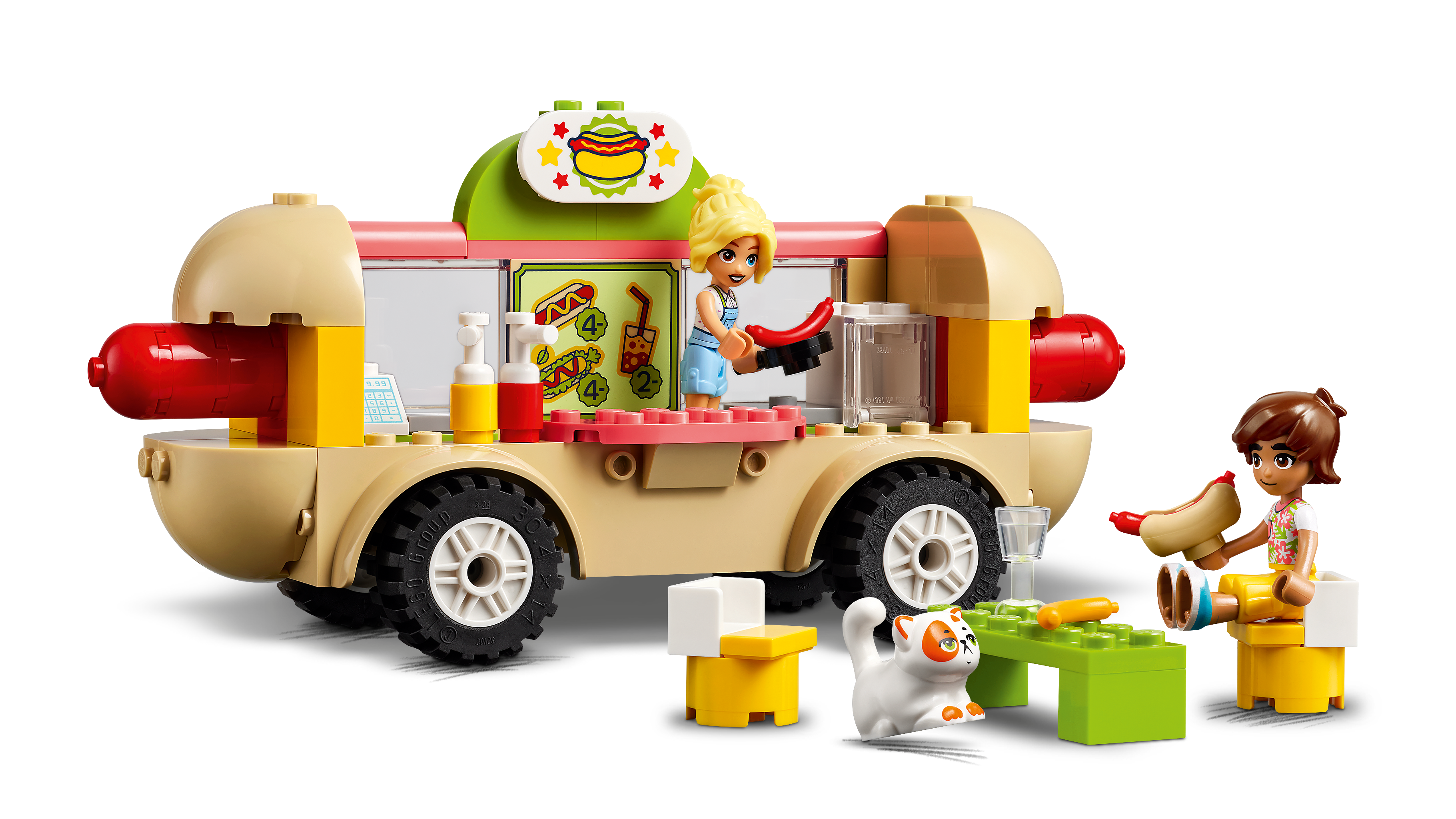 Picture of LEGO Friends 42633 Hot Dog Food Truck Toy