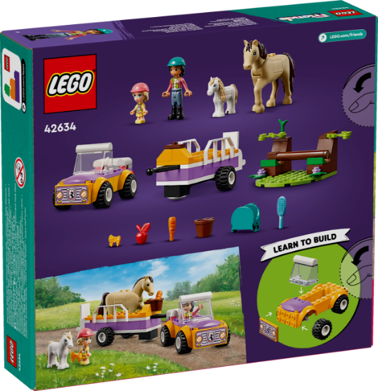 Picture of LEGO Friends 42634 Horse and Pony Trailer Toy