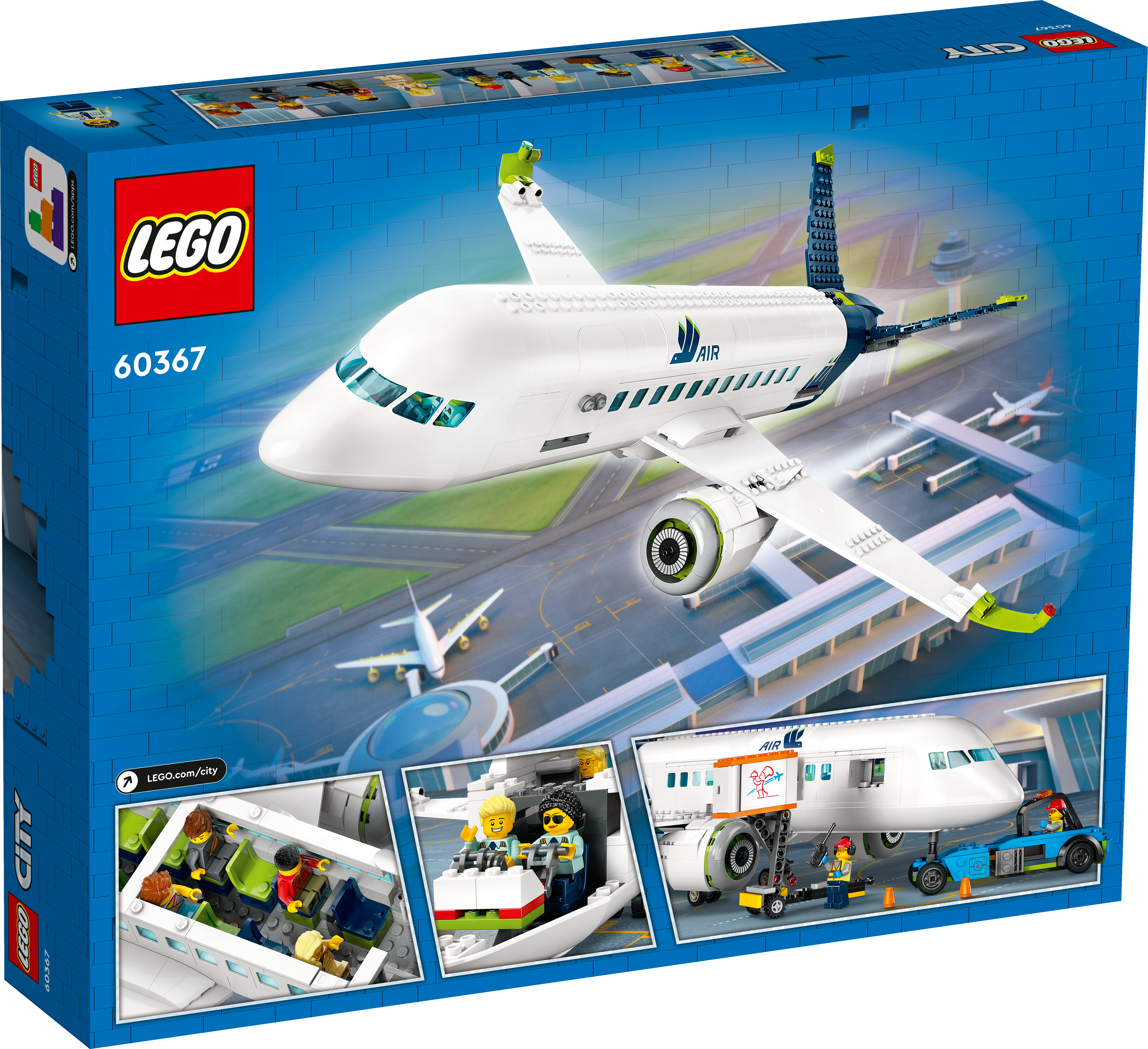 Picture of LEGO City 60367 Passenger Aeroplane