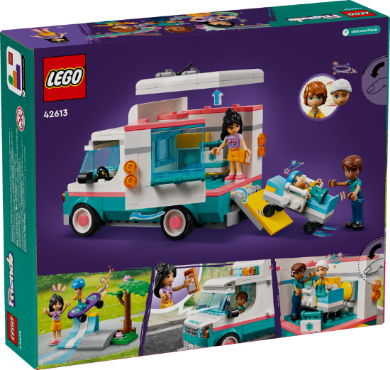 Picture of LEGO Friends 42613 Heartlake City Hospital Ambulance