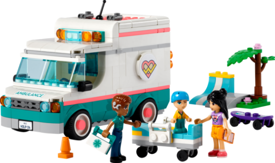 Picture of LEGO Friends 42613 Heartlake City Hospital Ambulance