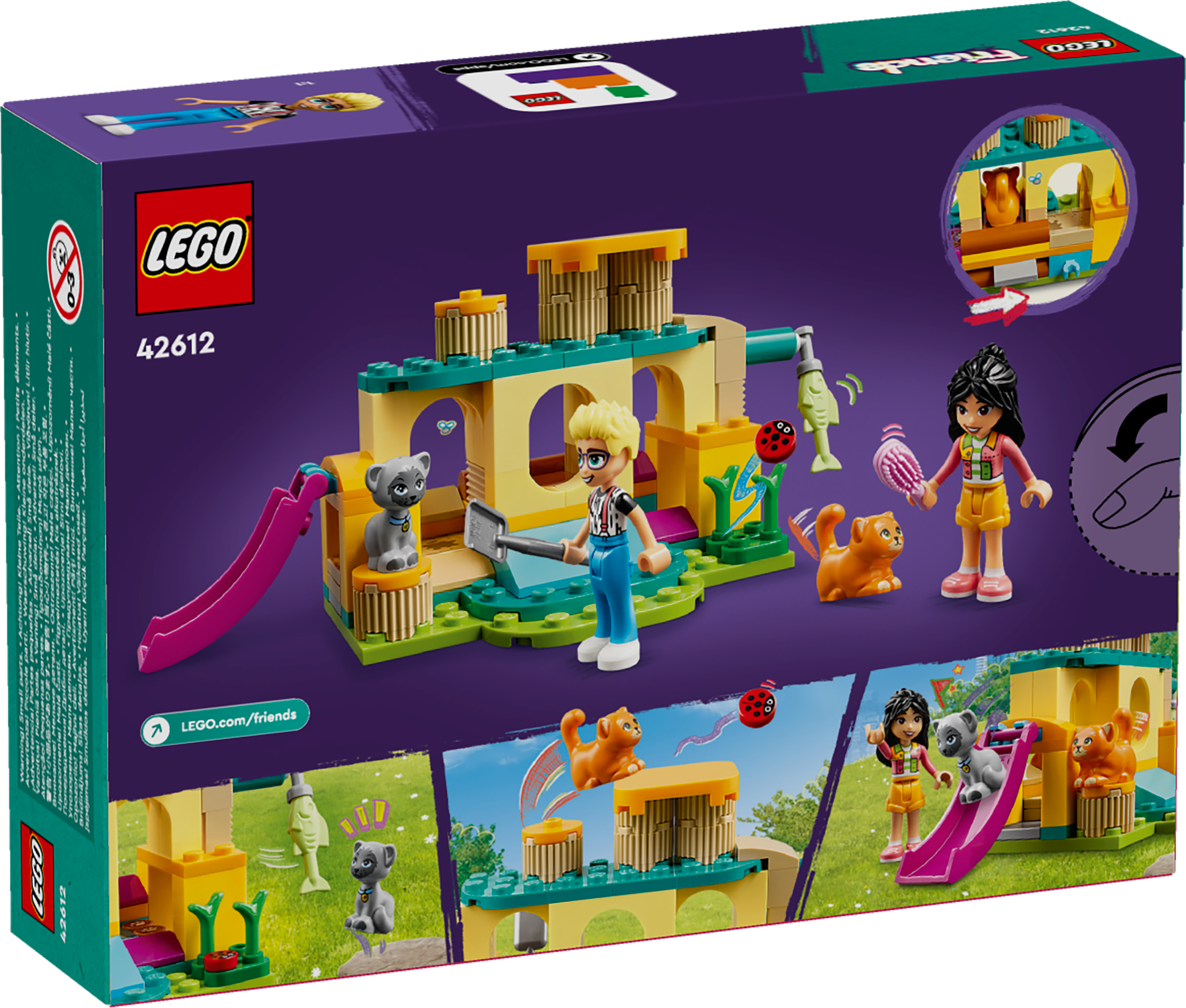 Picture of LEGO Friends 42612 Cat Playground Adventure Set