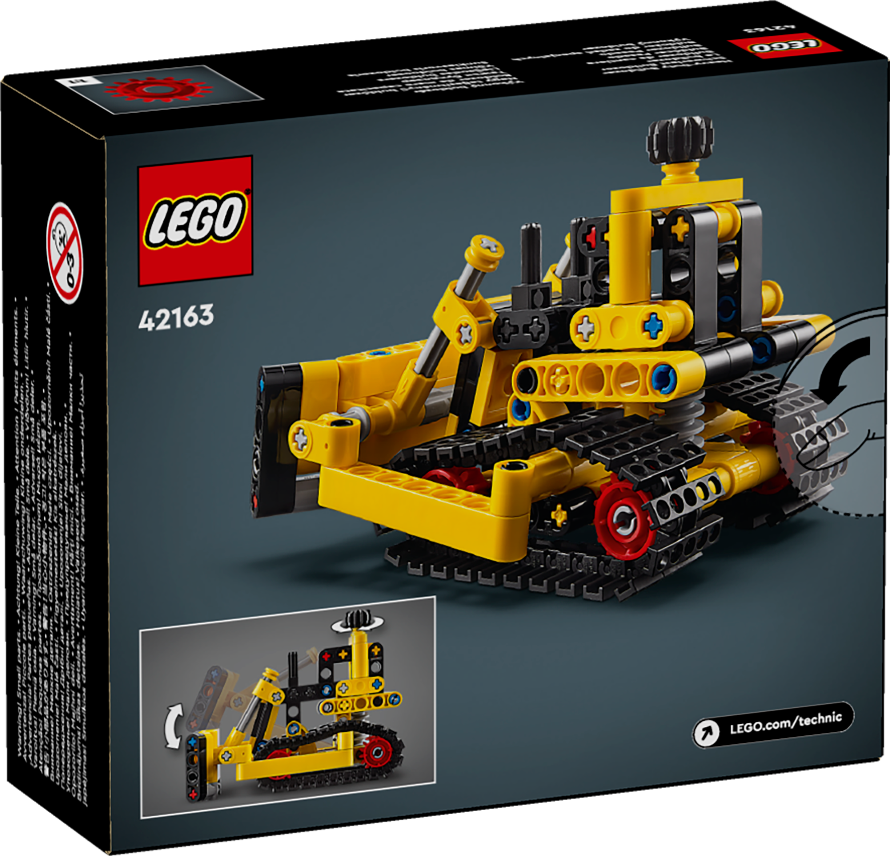 Picture of LEGO Technic 42163 Heavy-Duty Bulldozer Set