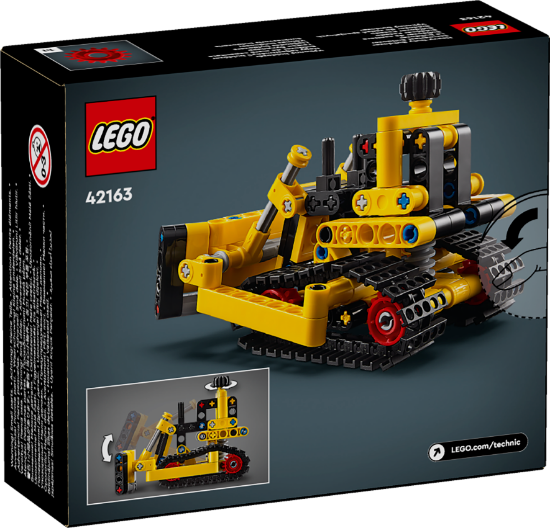 Picture of LEGO Technic 42163 Heavy-Duty Bulldozer Set