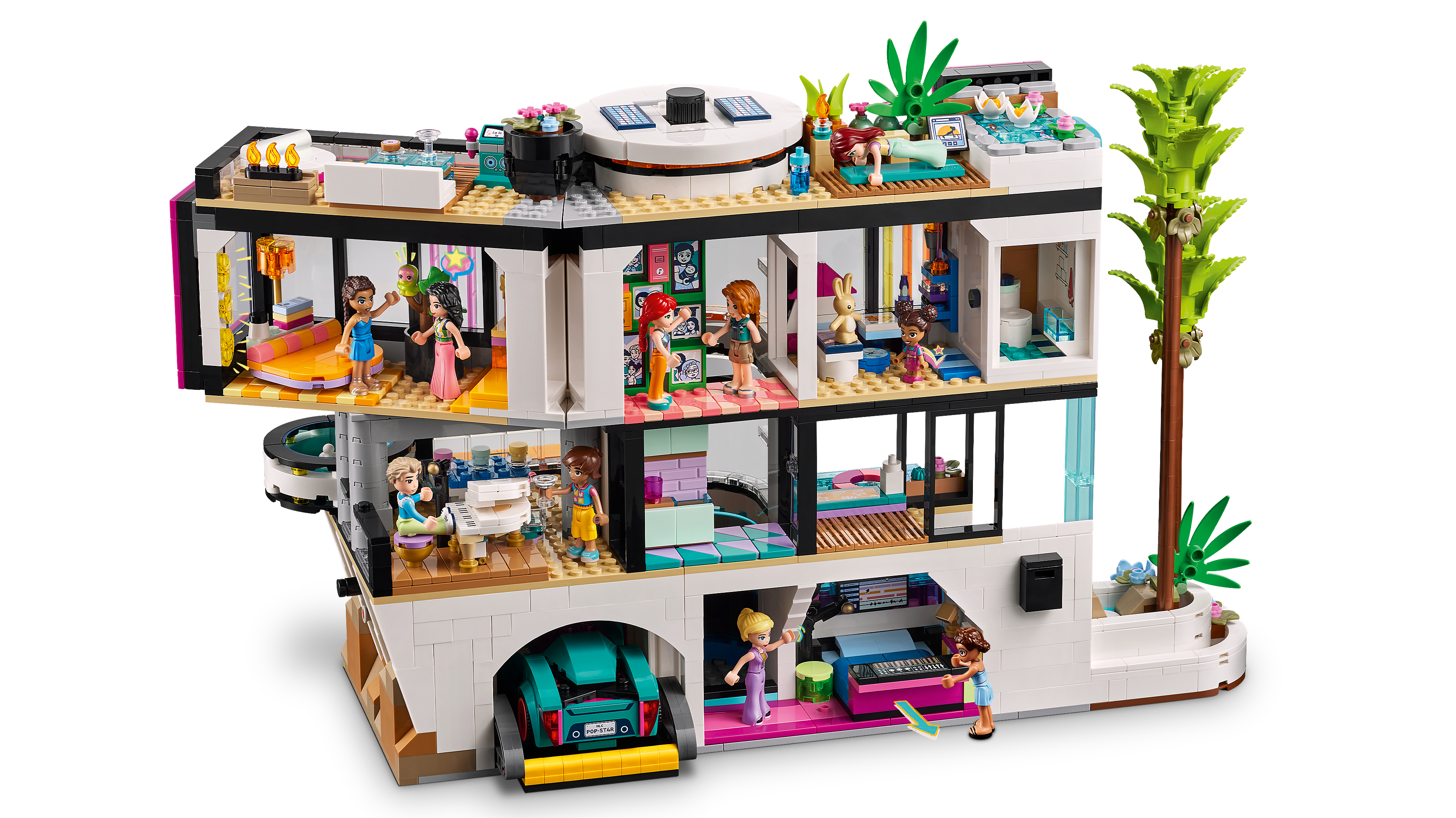 Picture of LEGO Friends 42639 Andrea's Modern Mansion