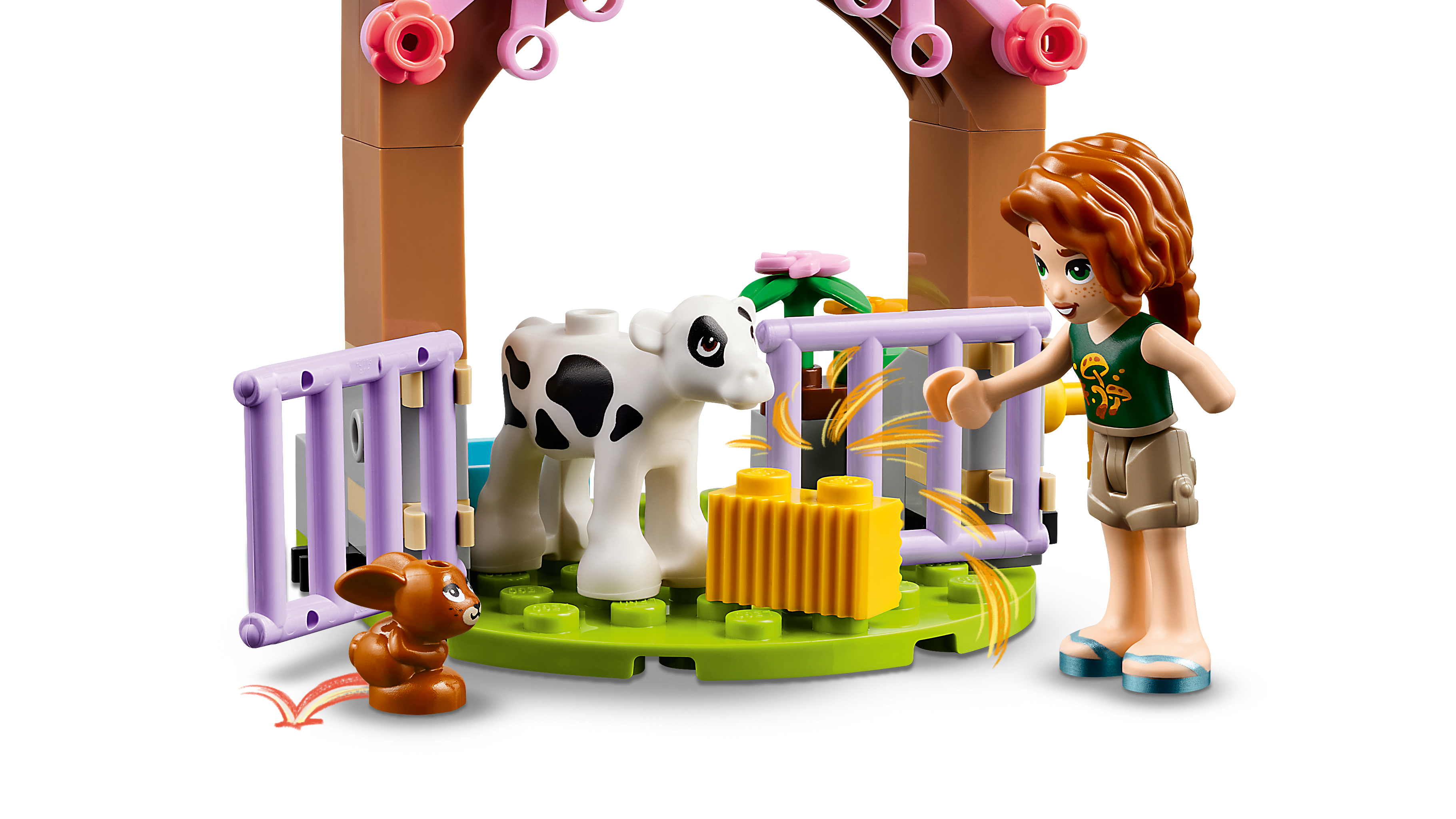 Picture of LEGO Friends 42607 Autumn's Baby Cow Shed