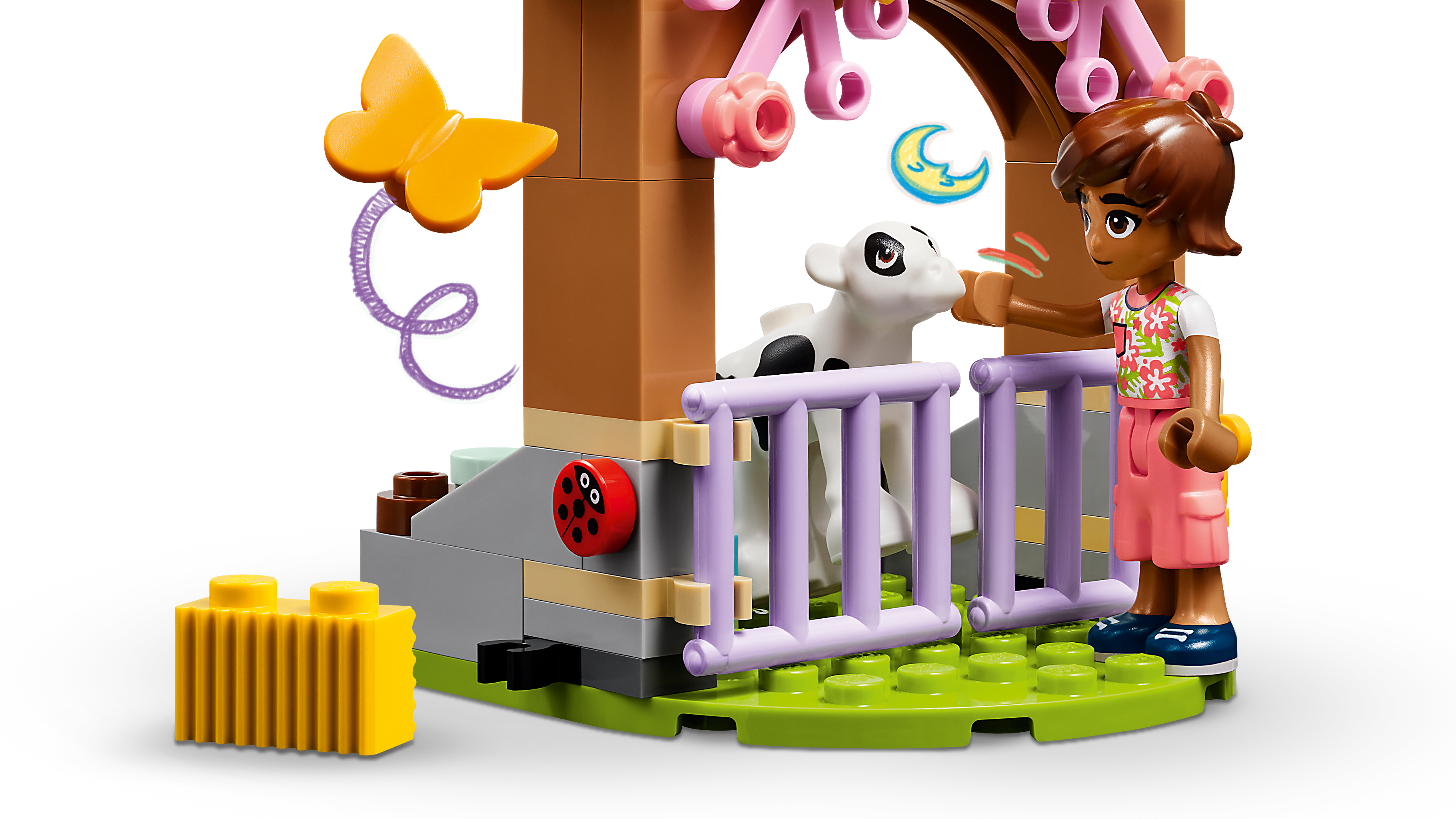 Picture of LEGO Friends 42607 Autumn's Baby Cow Shed