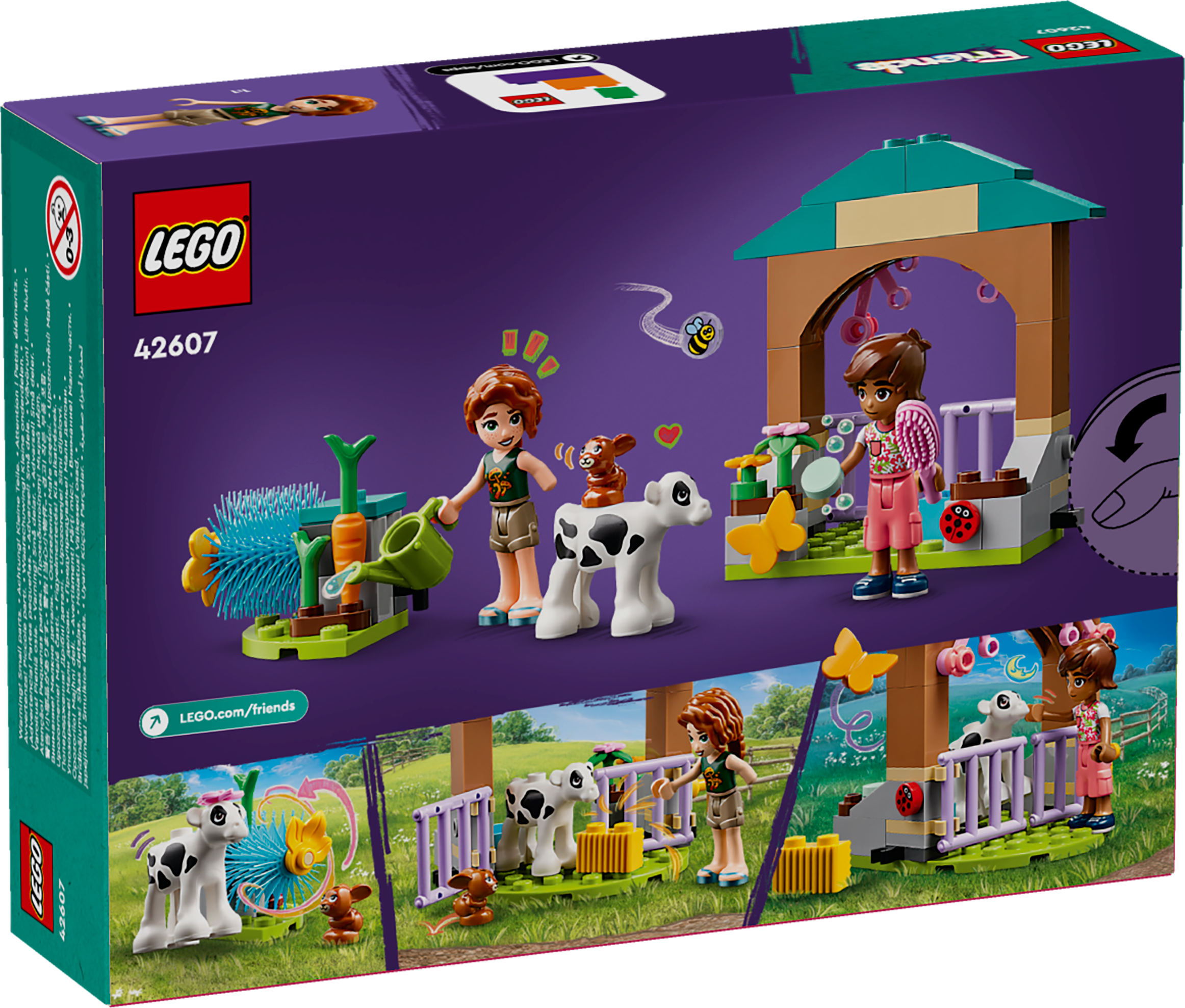 Picture of LEGO Friends 42607 Autumn's Baby Cow Shed