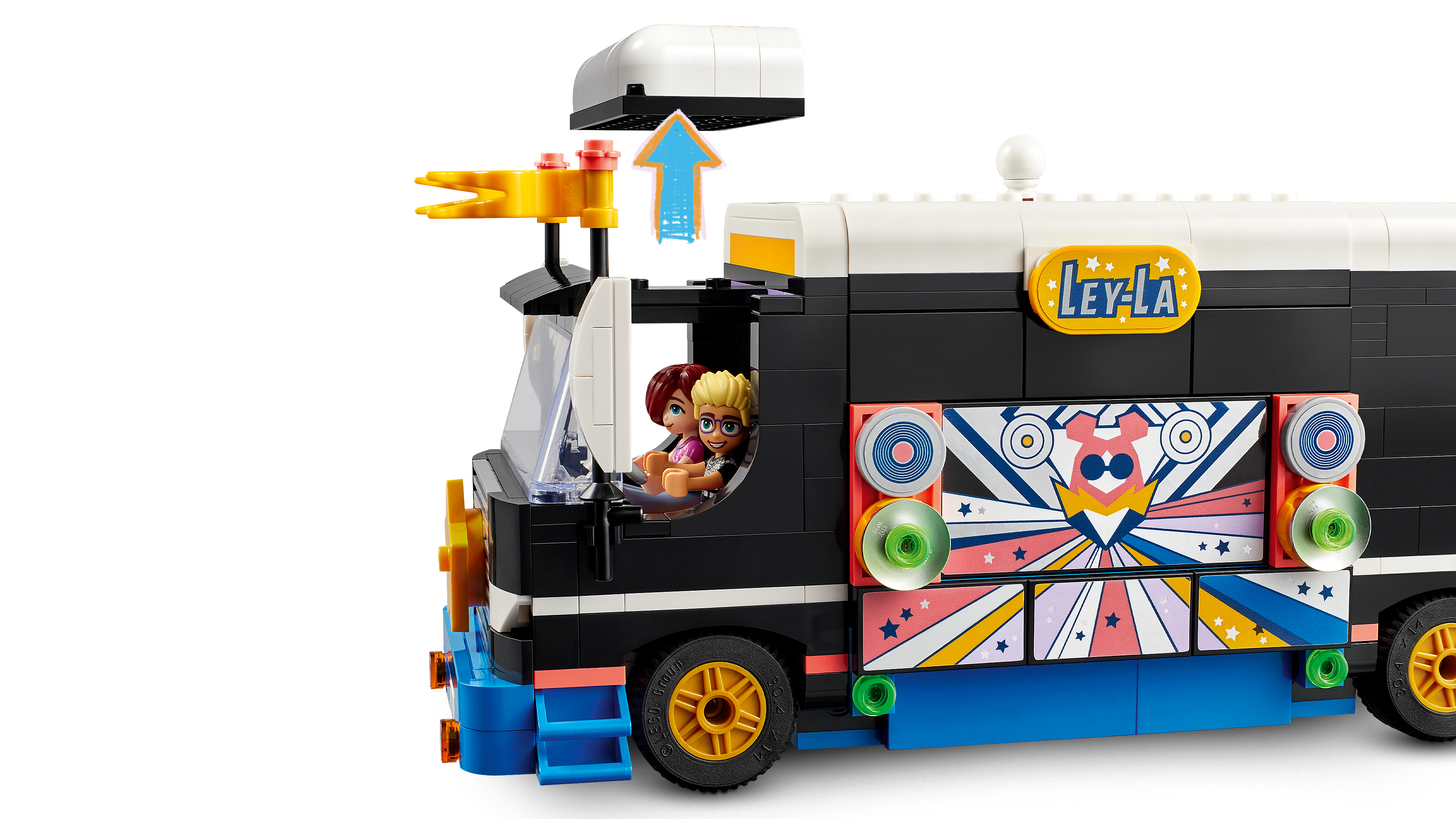 Picture of LEGO Friends 42619 Pop Star Music Tour Bus Toy